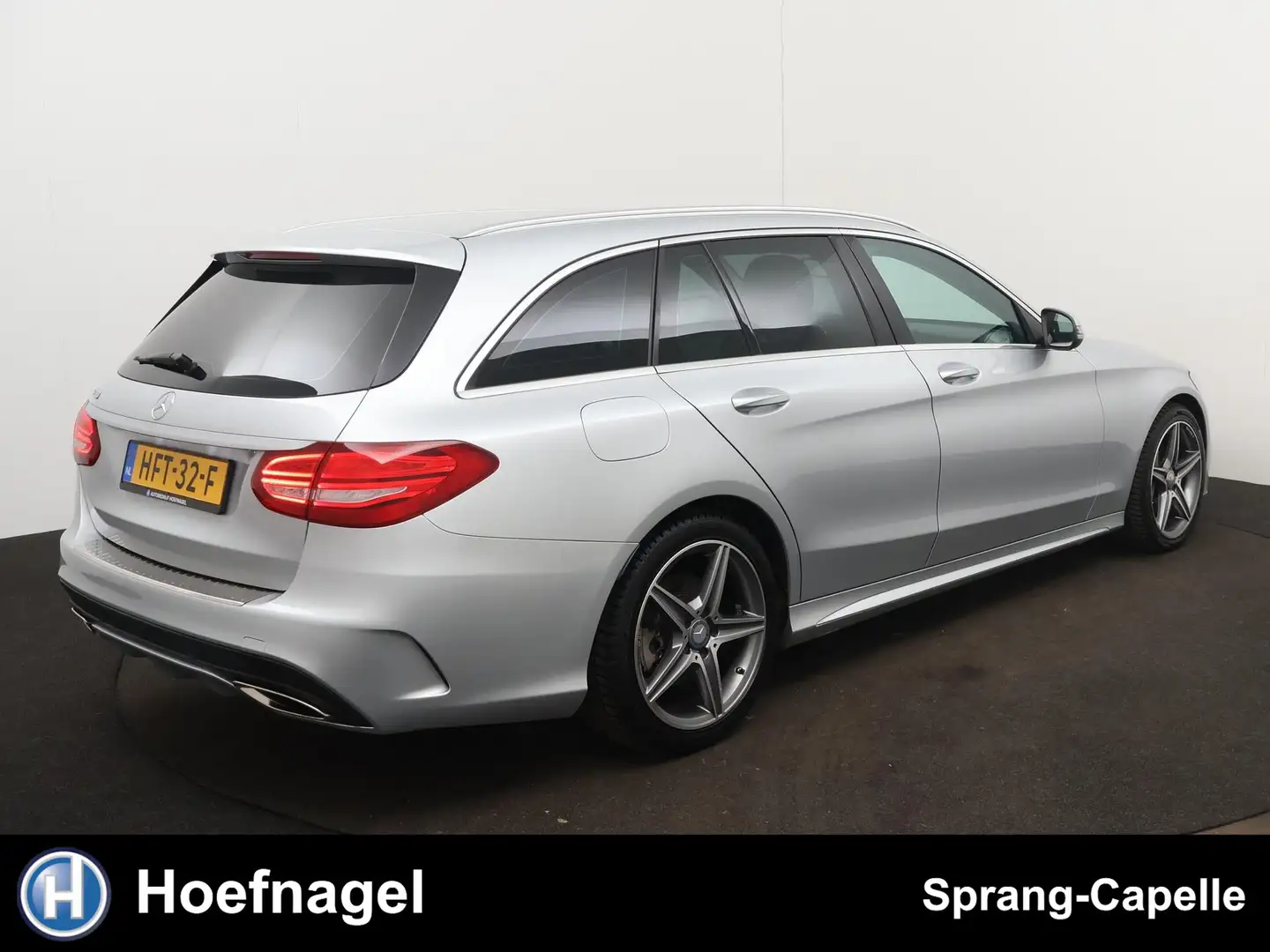 Mercedes-Benz C 200 Estate AMG | Navi | Cruise | Stoelverw. | Elektr. Grijs - 2