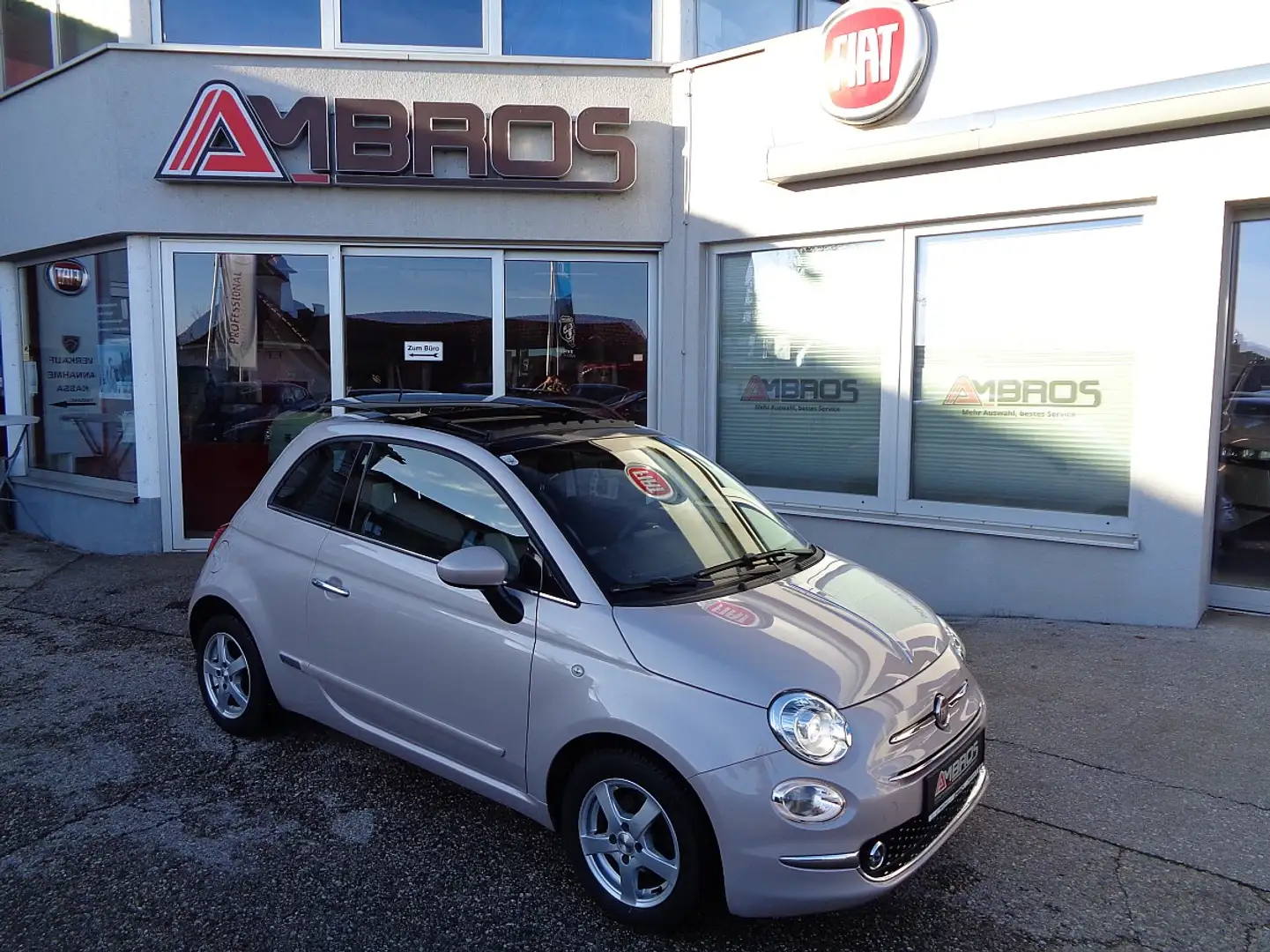 Fiat 500 1,2 Fire 70 Star XENON NAVI PARKSENSOREN KLIMAA... Weiß - 1