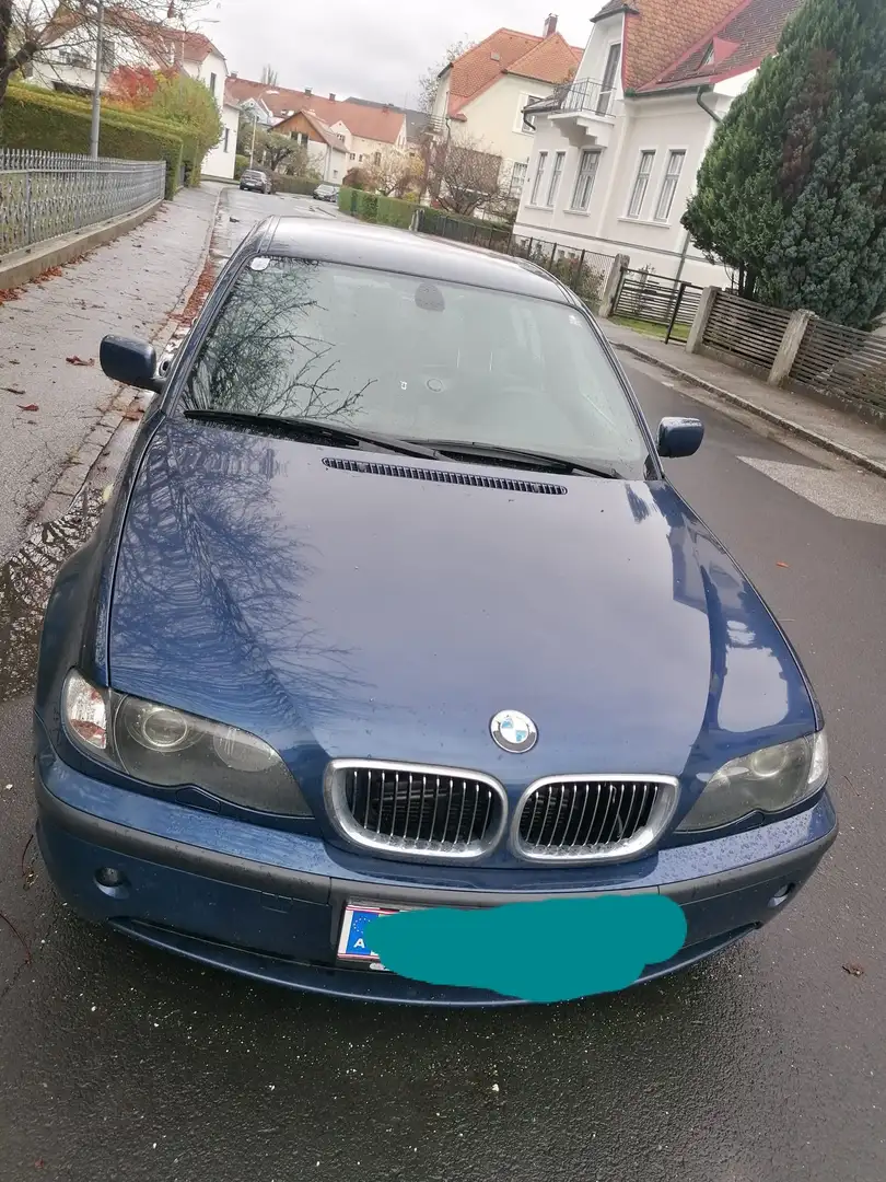 BMW 318 318d Blau - 1