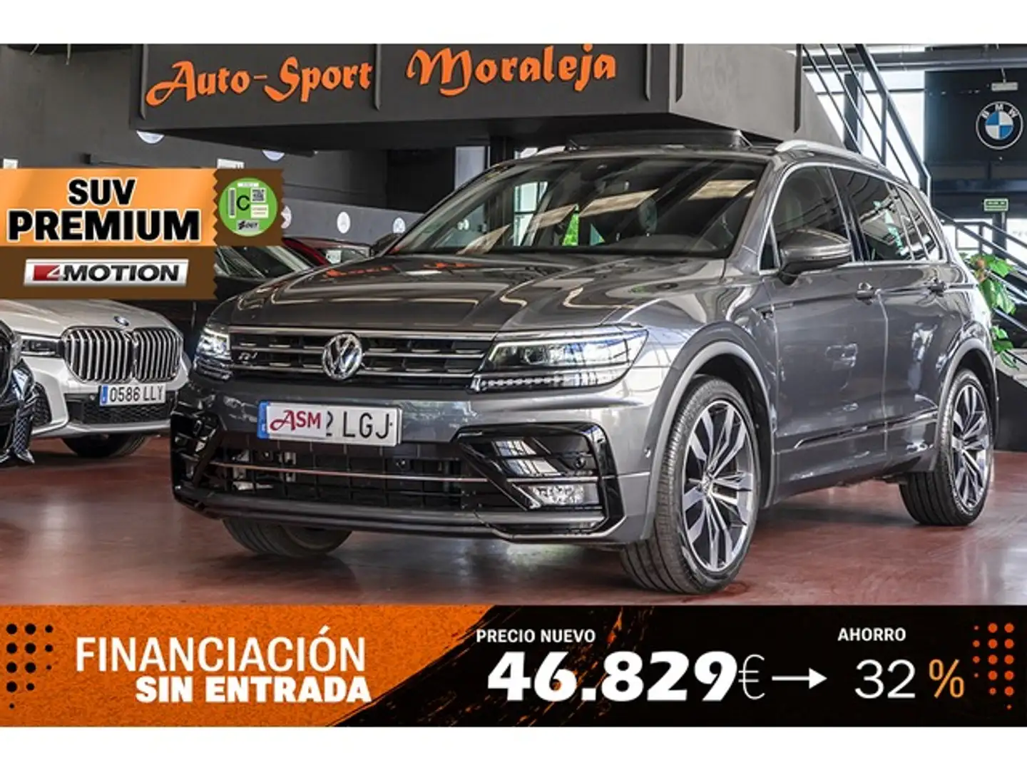 Volkswagen Tiguan 2.0TDI Sport 4Motion DSG 110kW Gris - 1