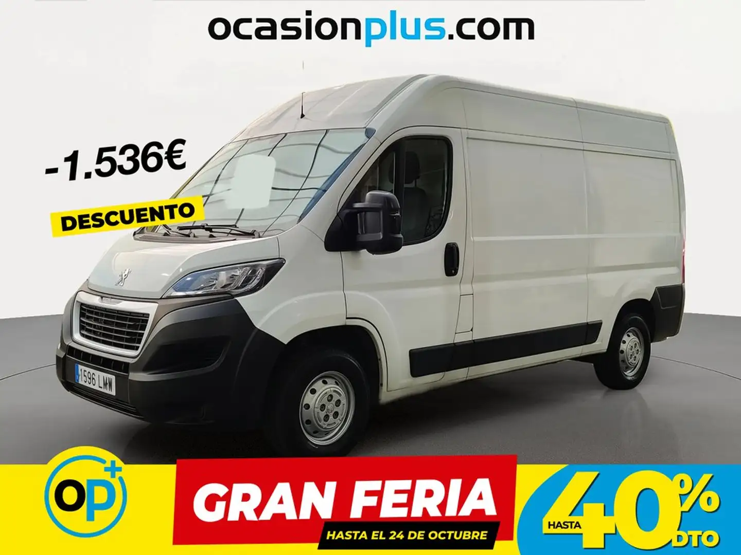 Peugeot Boxer Furgón 2.2BlueHDI 335 L2H2 Pack S&S 140 Blanco - 1