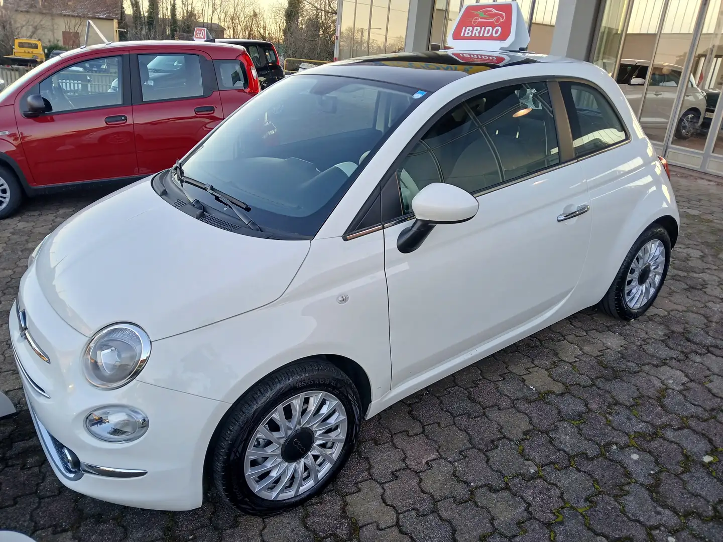 Fiat 500 1.0 hybrid 70cv Bianco - 2