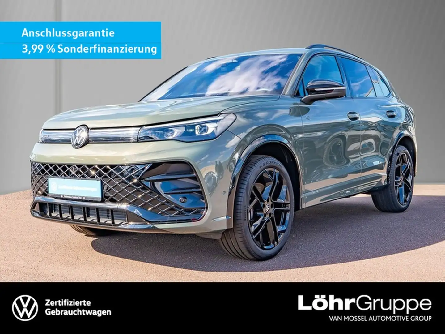 Volkswagen Tiguan 2.0 TDI DSG 4Motion R-Line IQ Light, WWV Grün - 1