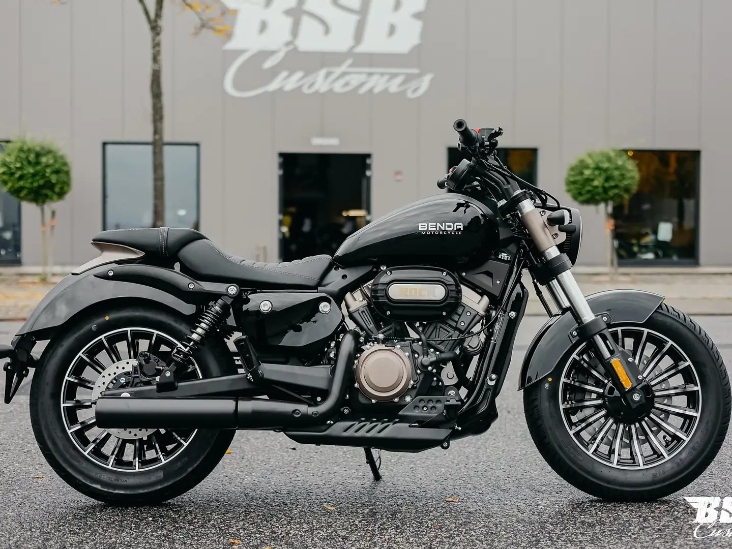 Benda Rock 125 CBS,V2, Wassergekühlt,16 Liter LCD Speed Riemen Noir - 1