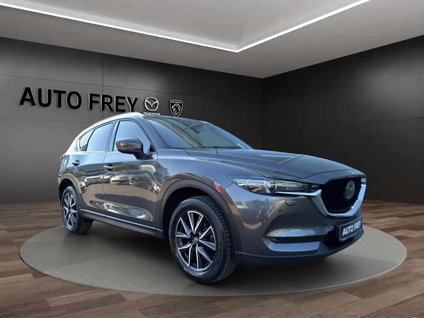 Mazda CX-5 175PS Sports-Line AWD AHK+LEDER+KAMERA+KLIMA+NAVI+ Gris - 1