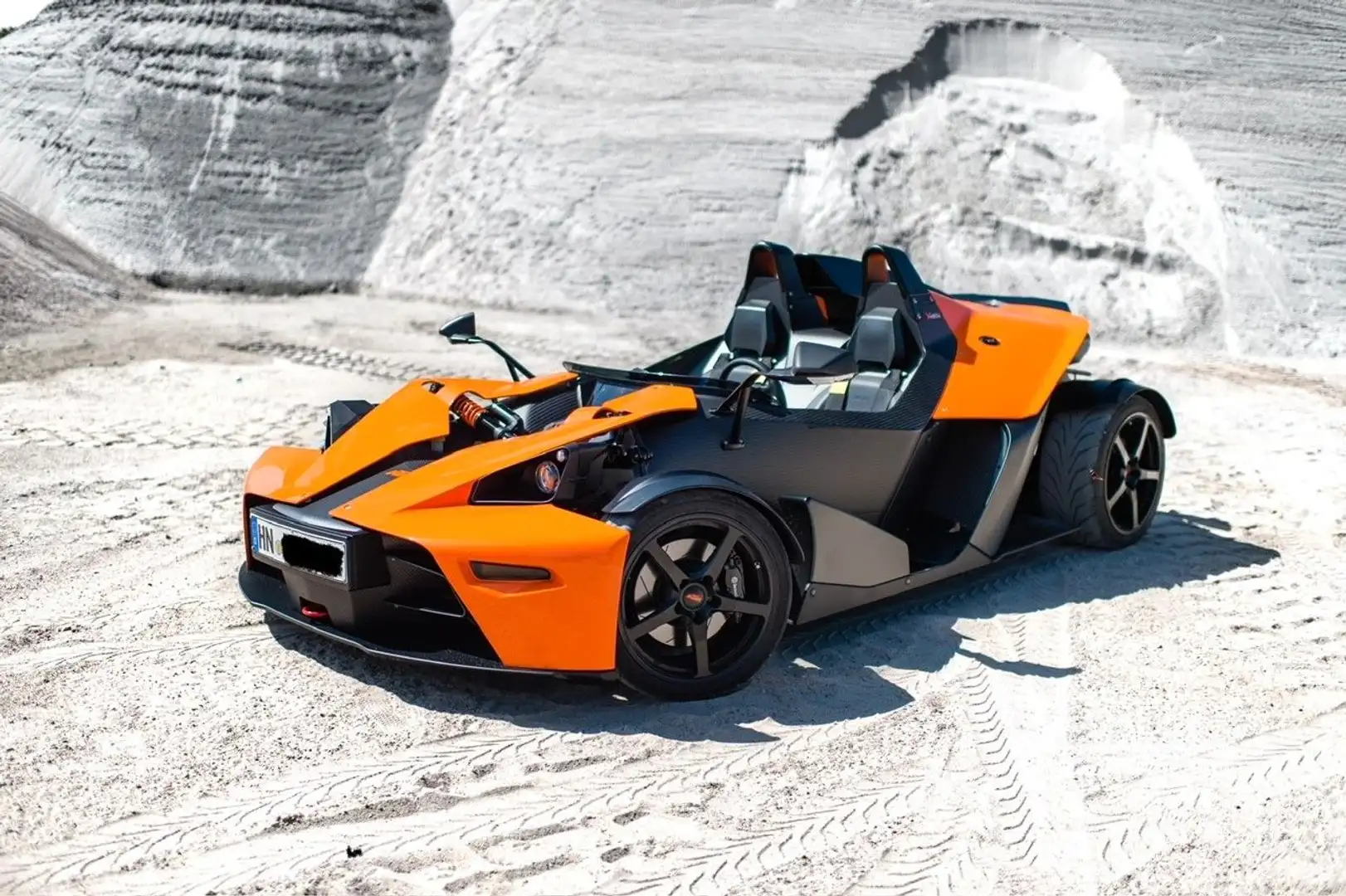 KTM X-BOW*270 PS*nur 4209 km*1. Hand*Lufthebesystem* Portocaliu - 1