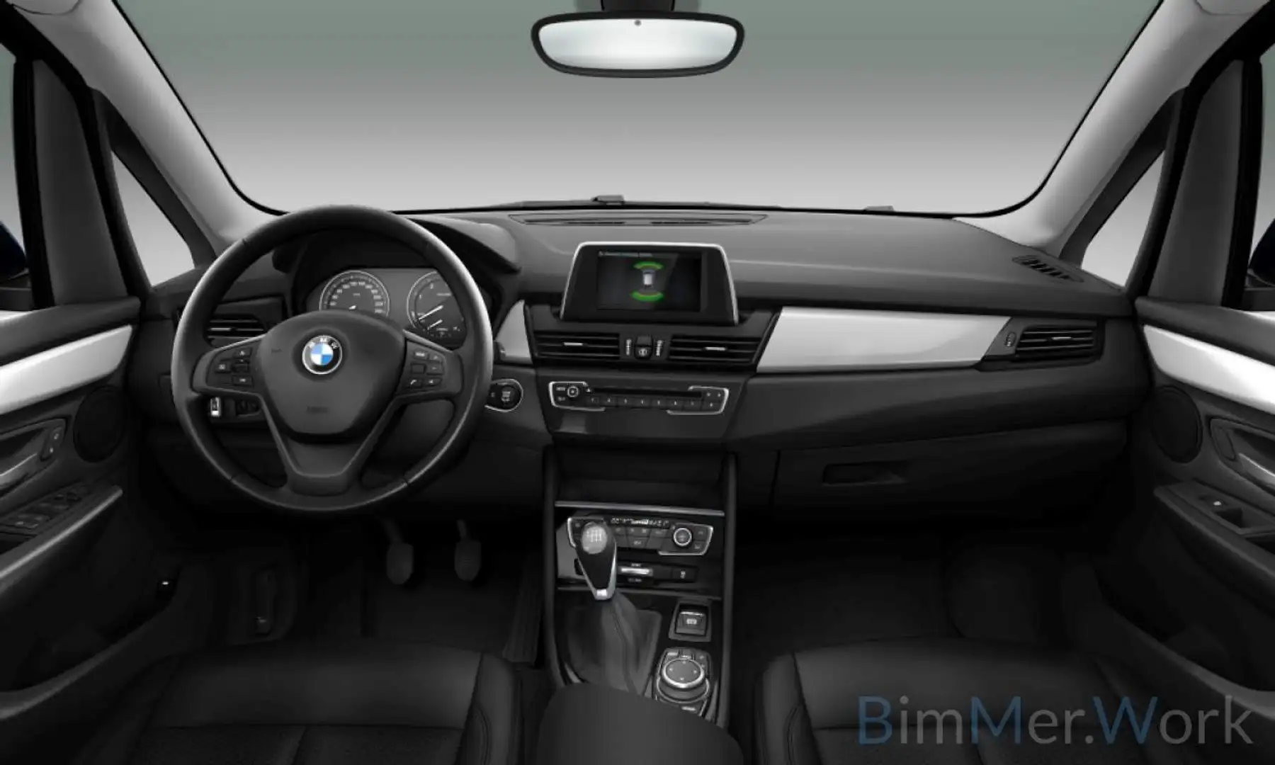 BMW 218 d Gran Tourer Navi Cruise Pdc Airco Garantie Bleu - 2