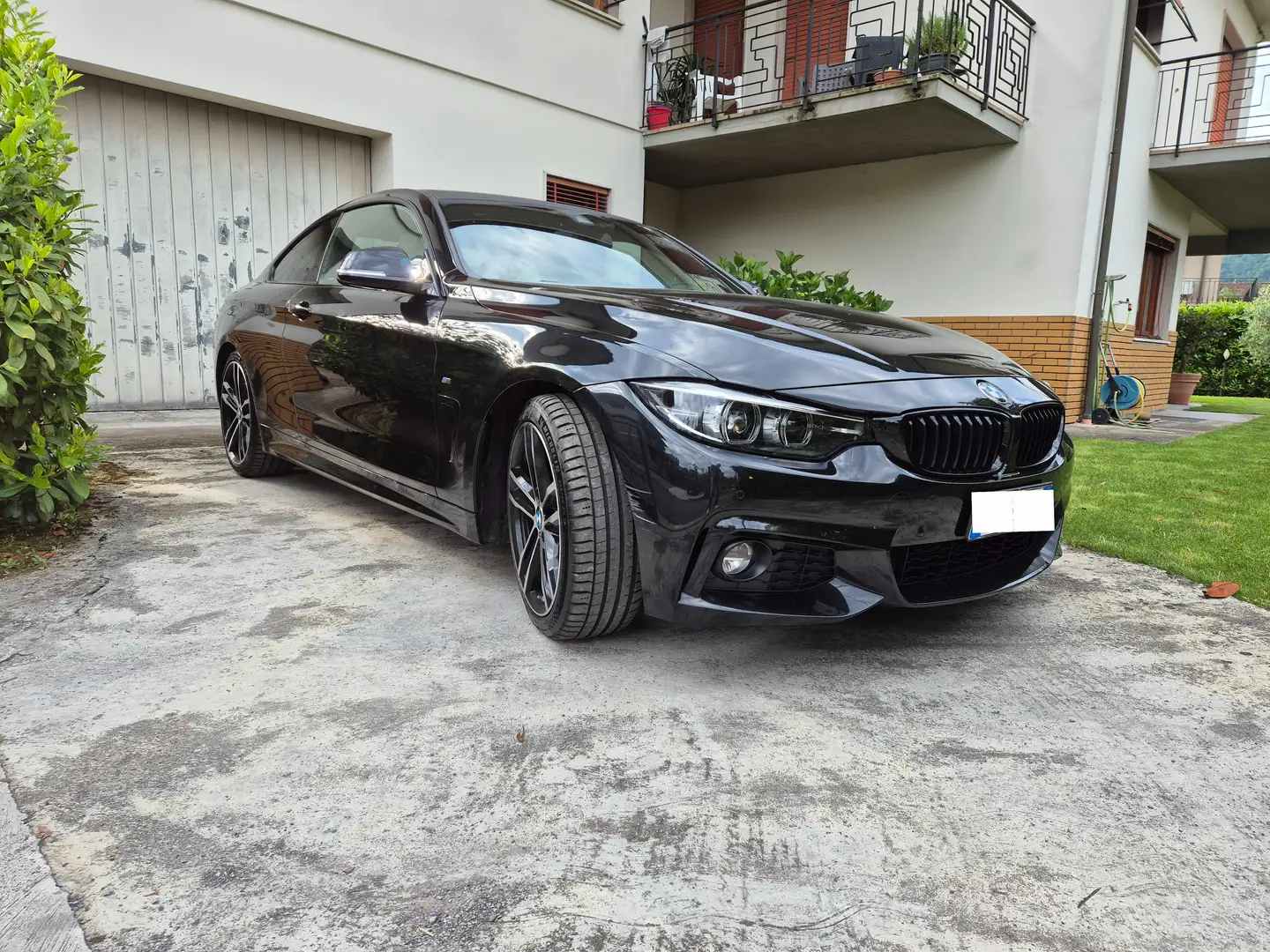 BMW 420 420d Coupe Msport auto Nero - 1