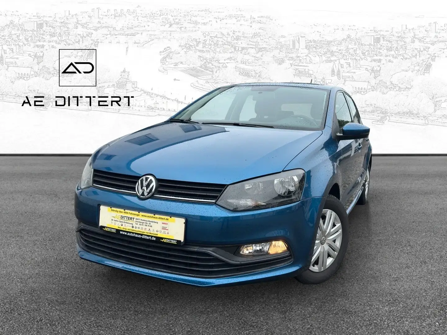 Volkswagen Polo V Trendline Blau - 1