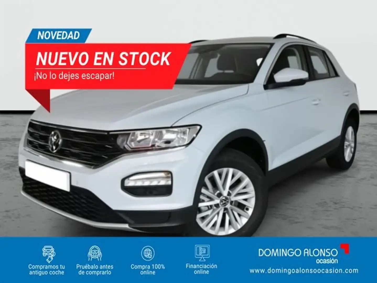 Volkswagen T-Roc Connect 1.0 TSI 81 kW (110CV) SG6 (A113CX12) Plateado - 1