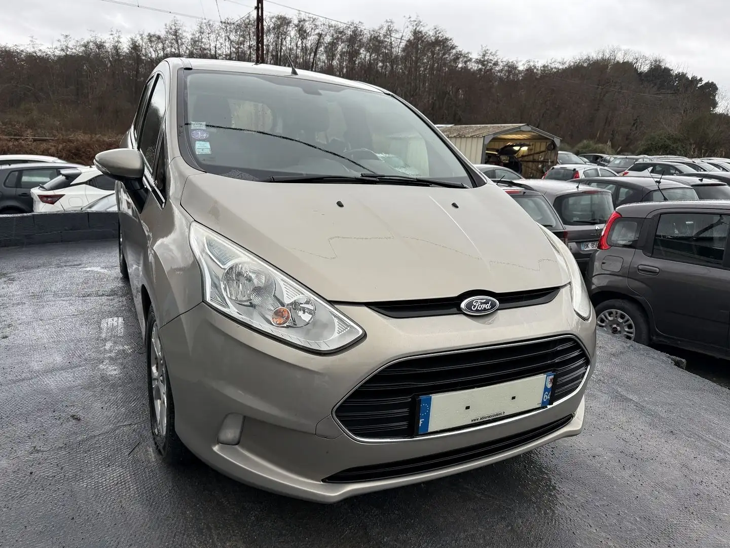 Ford B-Max 1.0 SCTI 100CH ECOBOOST STOP\u0026START EDITION Gris - 1