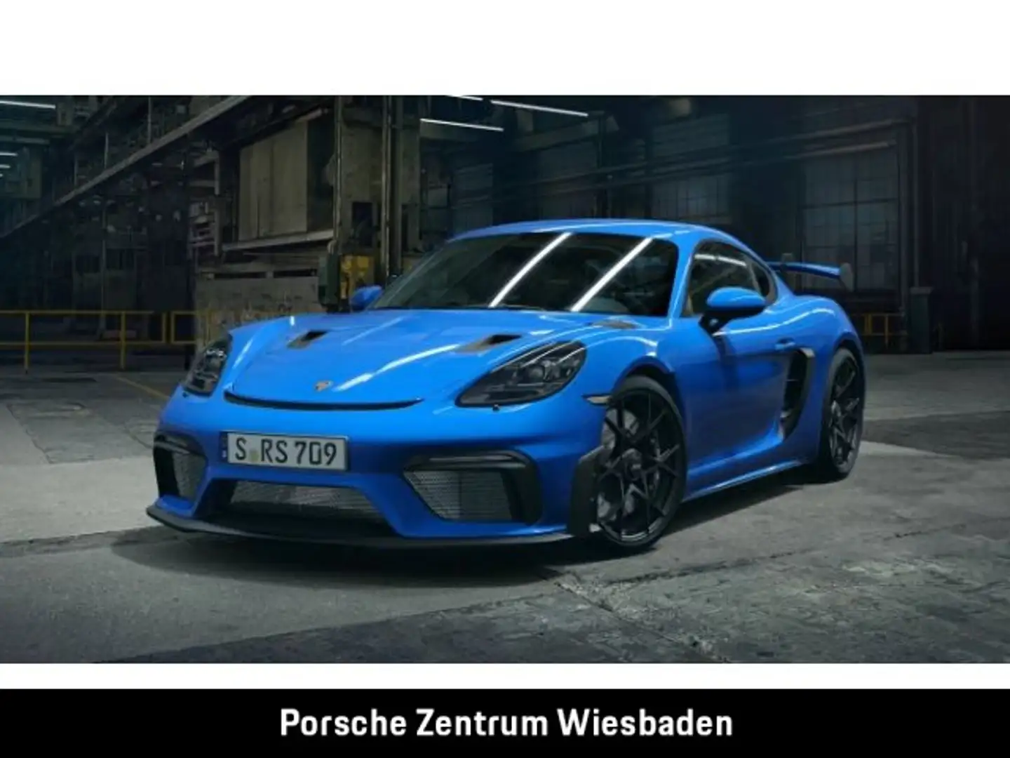 Porsche Cayman 718 GT4 RS Bleu - 1