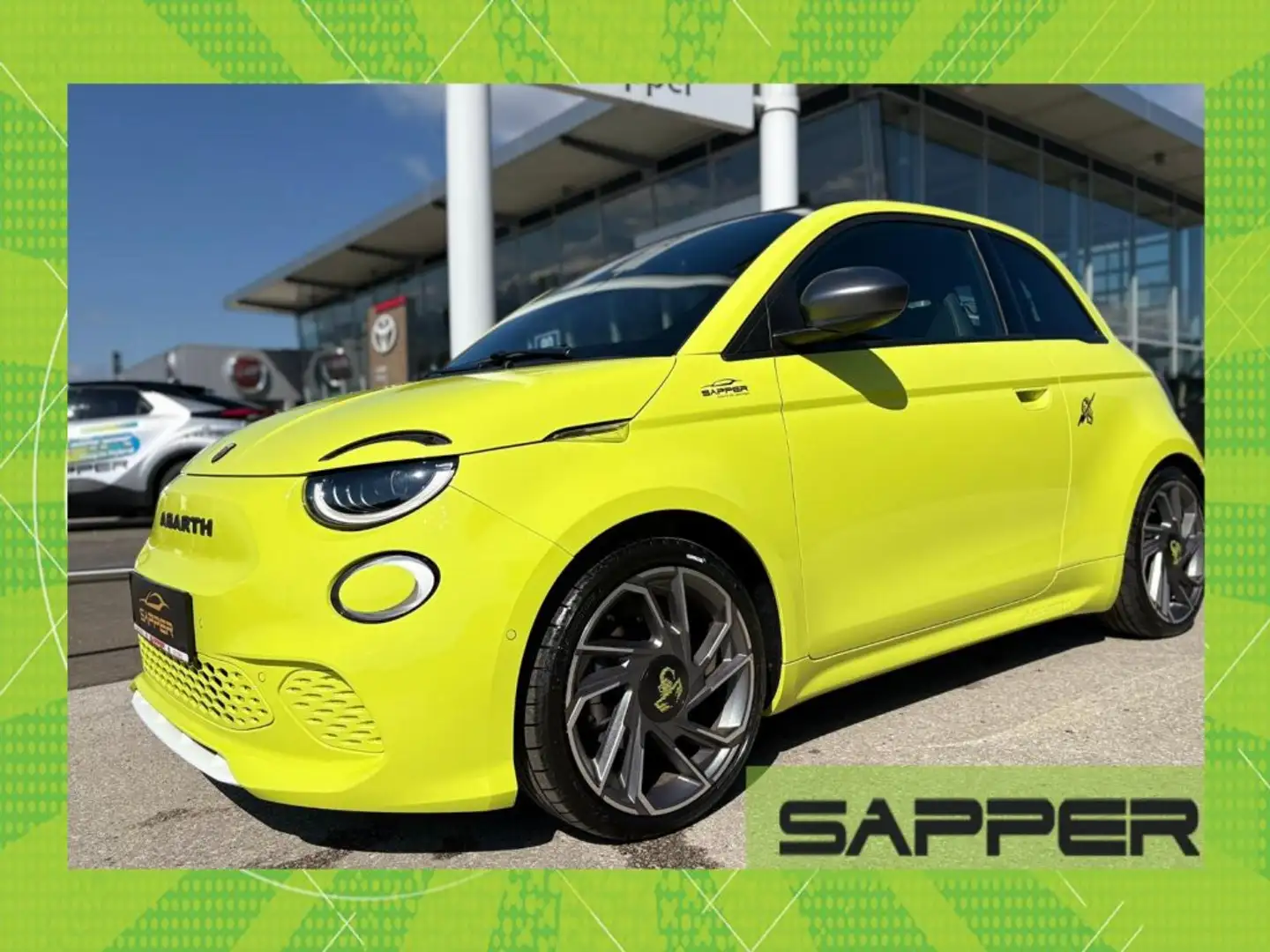 Abarth 500C e Scorpionissima Verde - 1