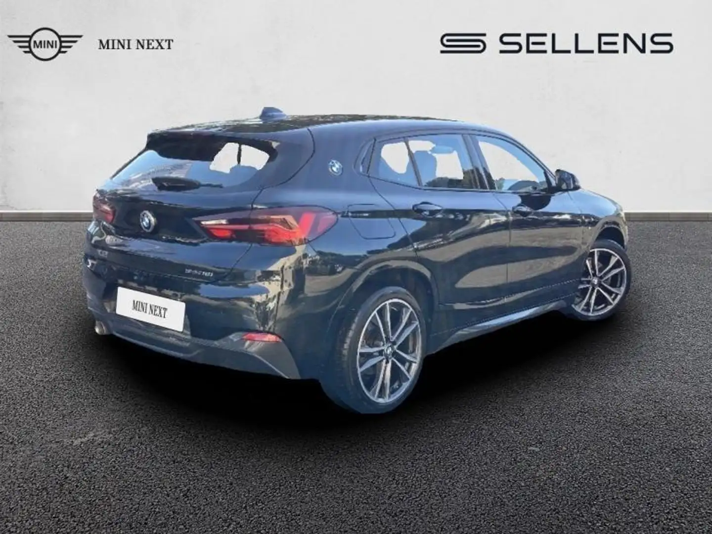 BMW X2 sDrive18iA 136ch M Sport DKG7 Noir - 2