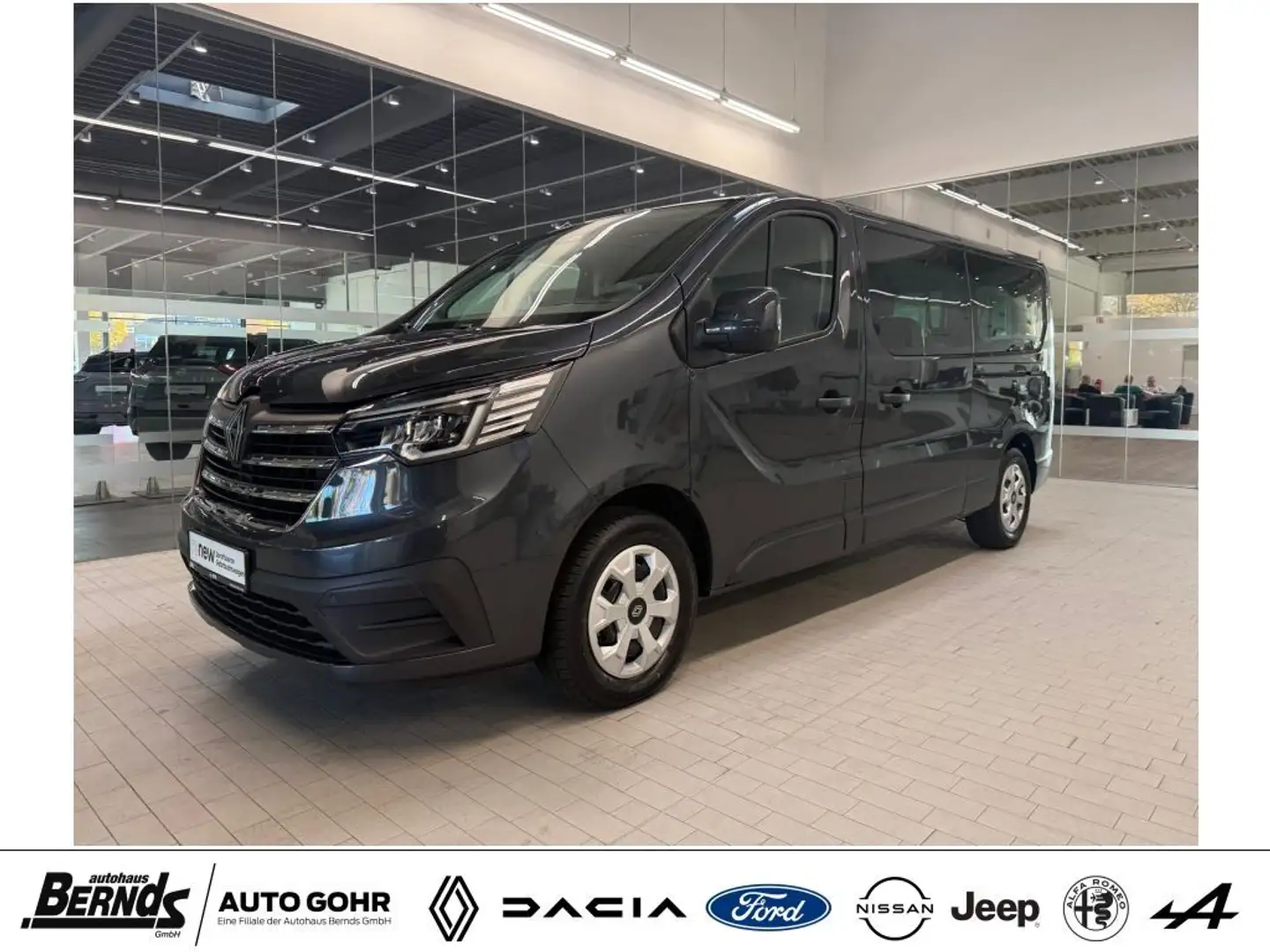 Renault Trafic Blue dCi 150 EDC Grand Evolution 8 SITZER NAVI PDC Gris - 1