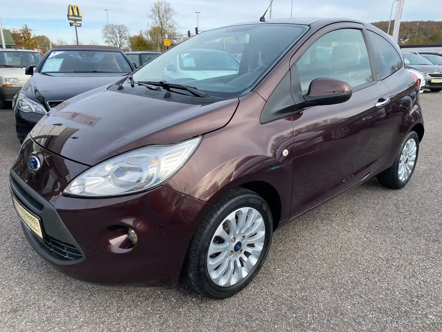 Ford Ka/Ka+ 1.25 Titanium Klima Beheizbare Scheibe HU+AU NEU Braun - 1
