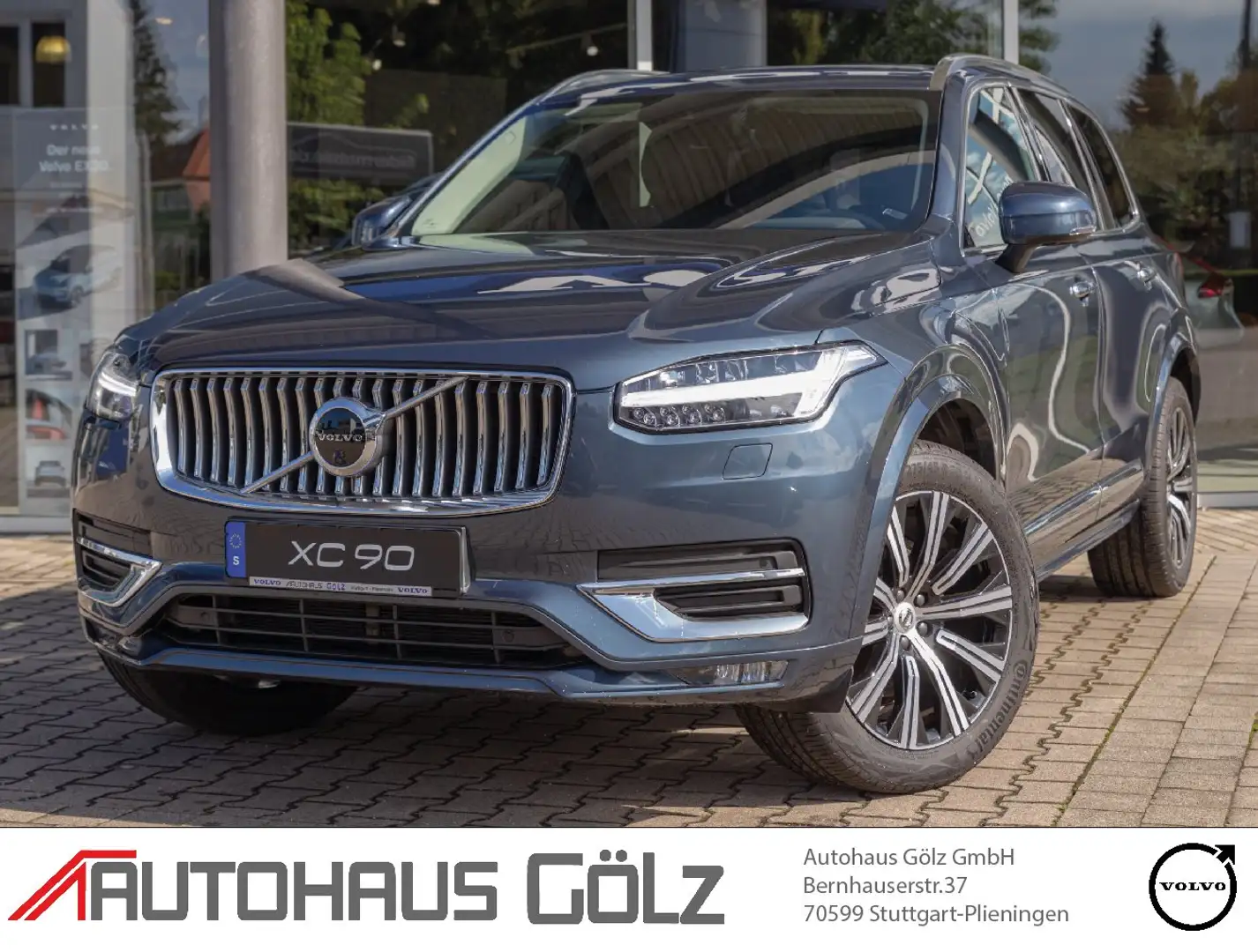 Volvo XC90 B5 Inscription AWD SHD*ACC*AHK*Navi*Standheizung Blau - 1