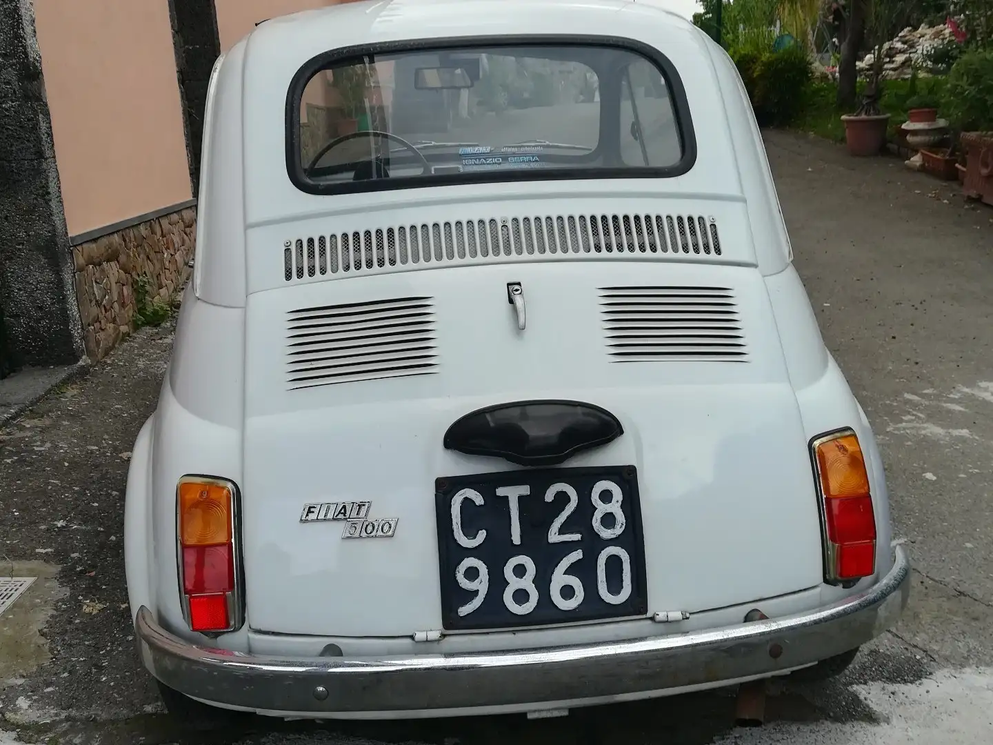 Fiat 500 F Bianco - 1
