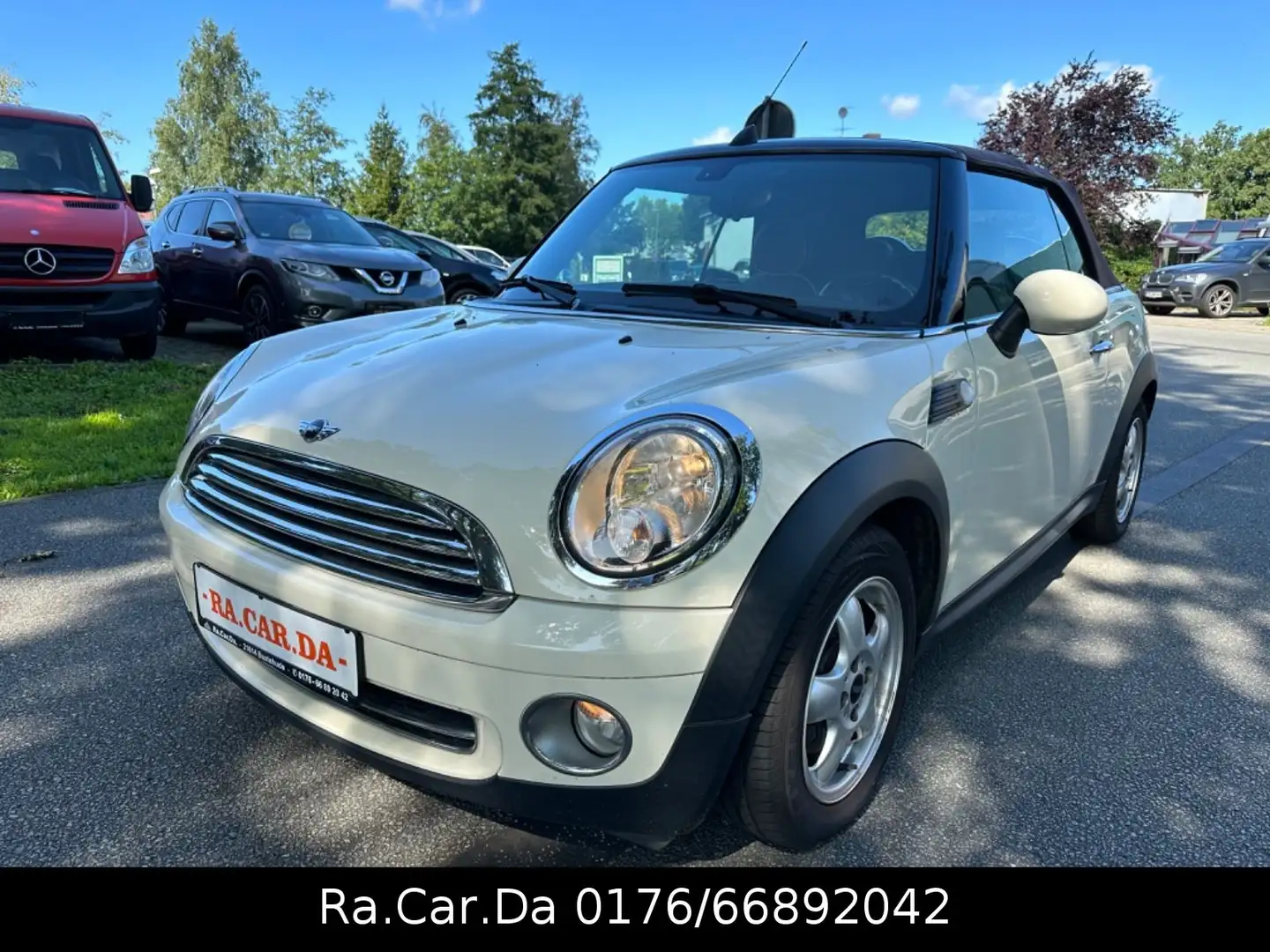 MINI Cooper Cabrio Volleder Klimaautomatik Weiß - 1