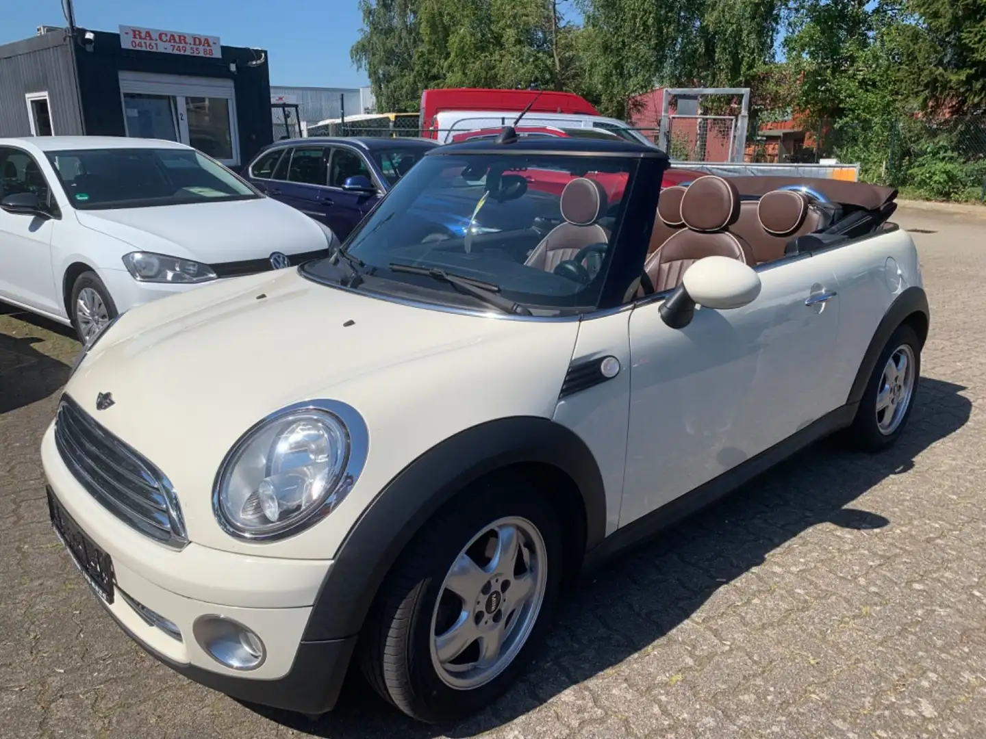 MINI Cooper Cabrio Volleder Klimaautomatik Weiß - 2