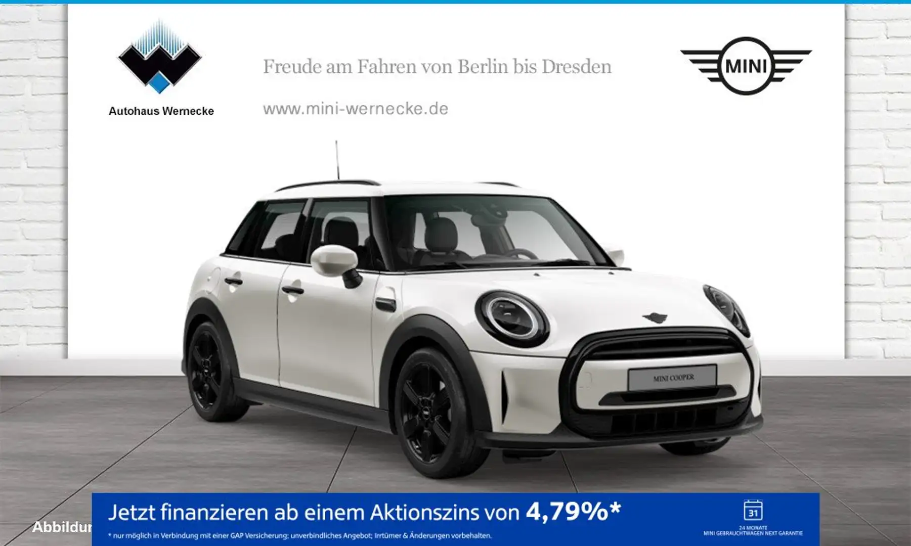MINI Cooper 5-Türer DAB LED RFK Navi Komfortzg. Shz Weiß - 1