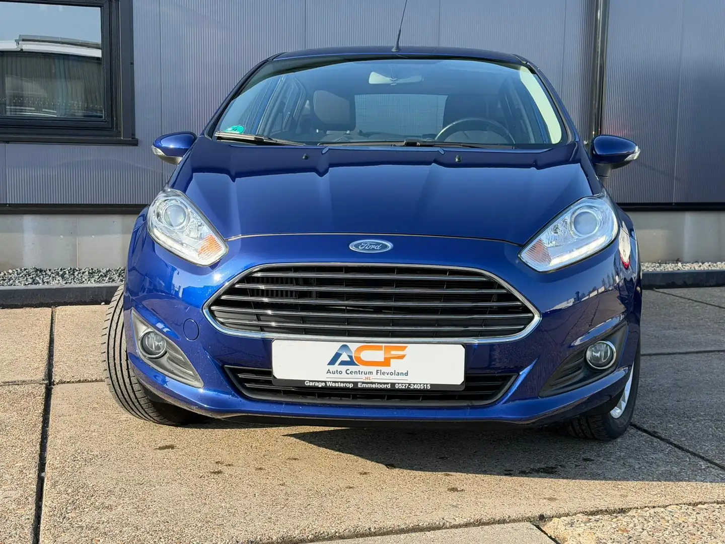 Ford Fiesta 1.0 Style 100 pk zeer nette complete auto Blau - 2