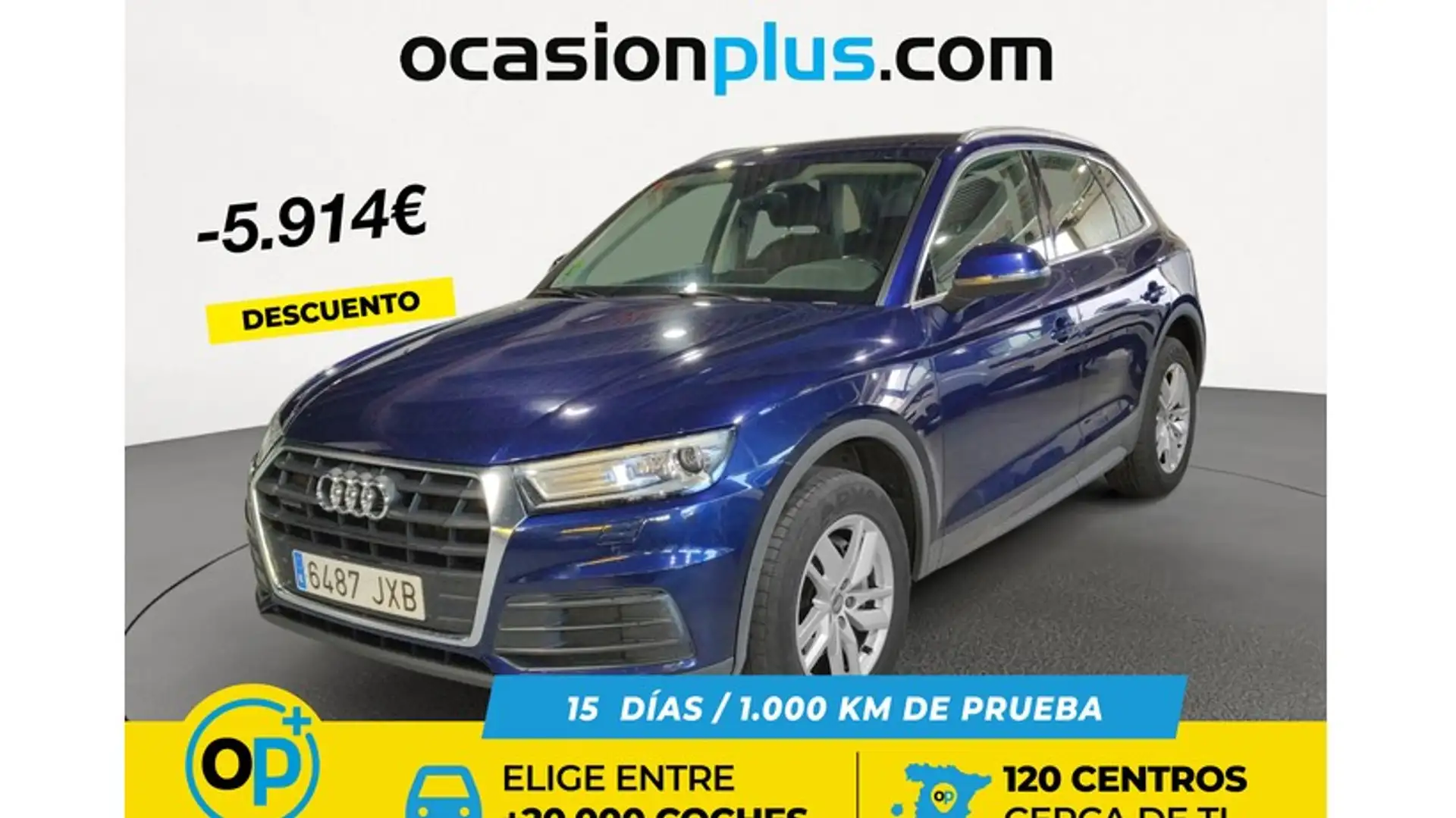 Audi Q5 2.0TDI Advanced quattro-ultra S tronic 120kW Bleu - 1