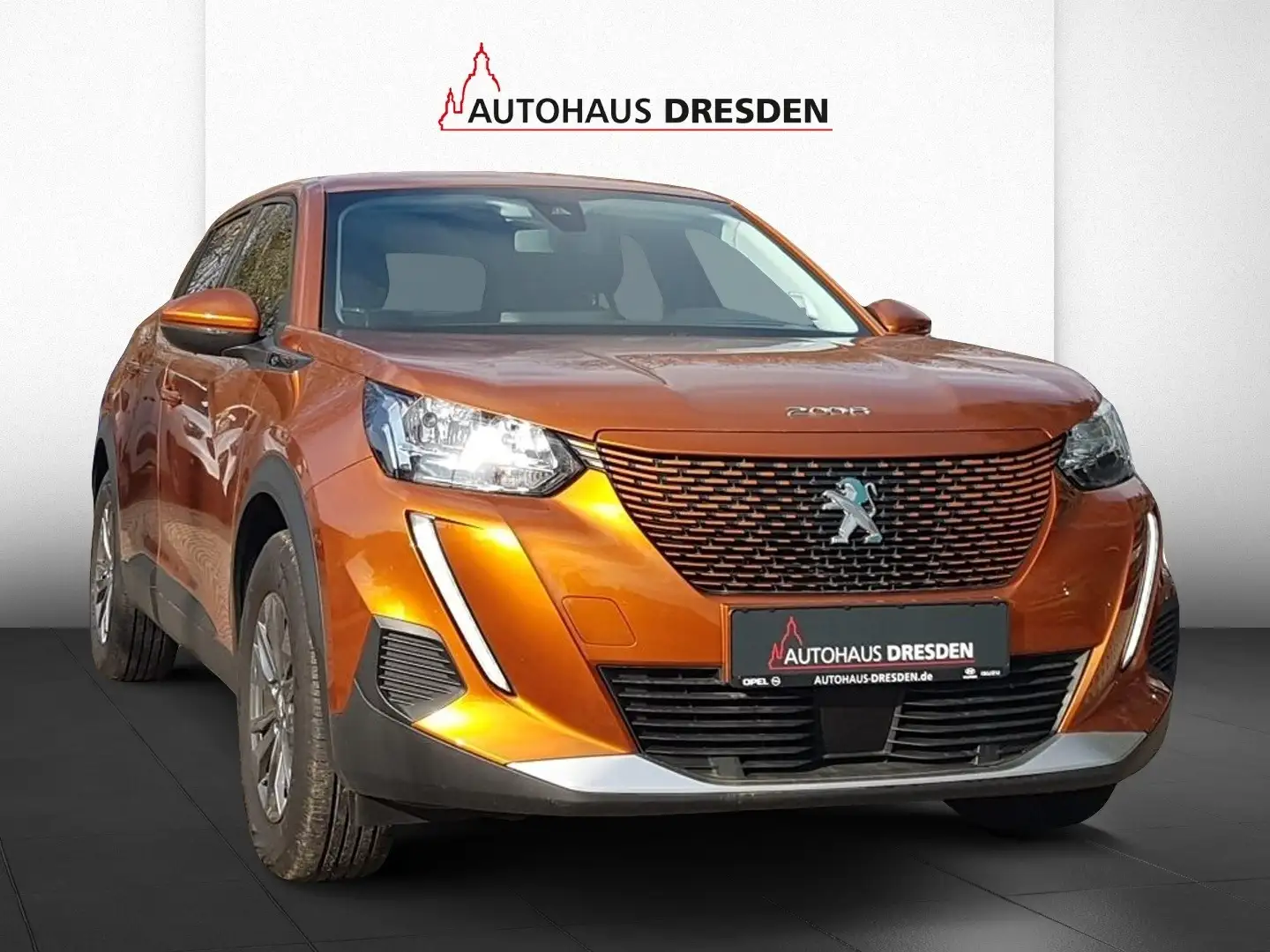 Peugeot 2008 e- *DAB*PDC*KLIMA-AT* Orange - 2