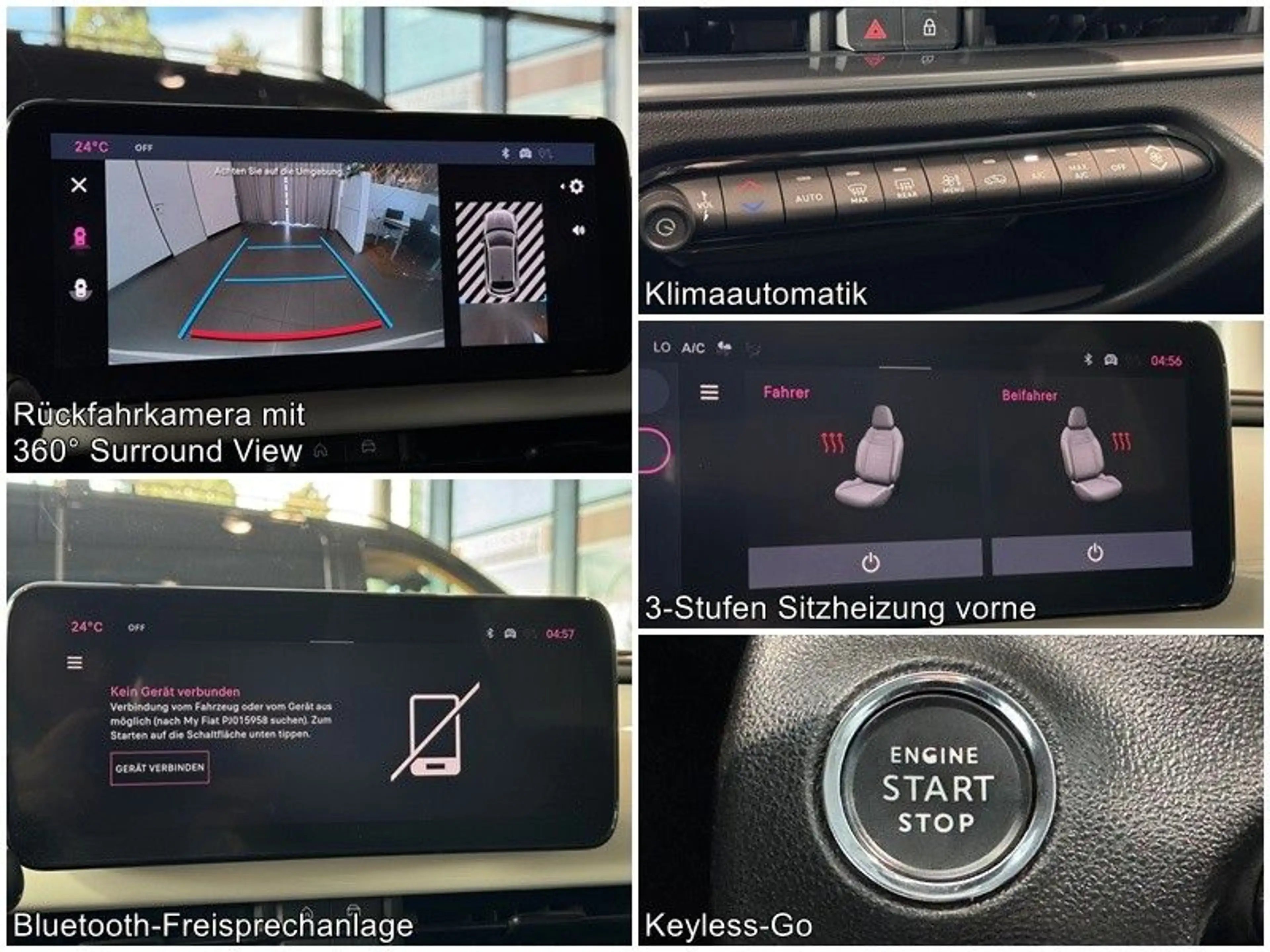Fiat 600 Hybrid StyleP SmartphoneInt. Shz Kamera LED — photo 12