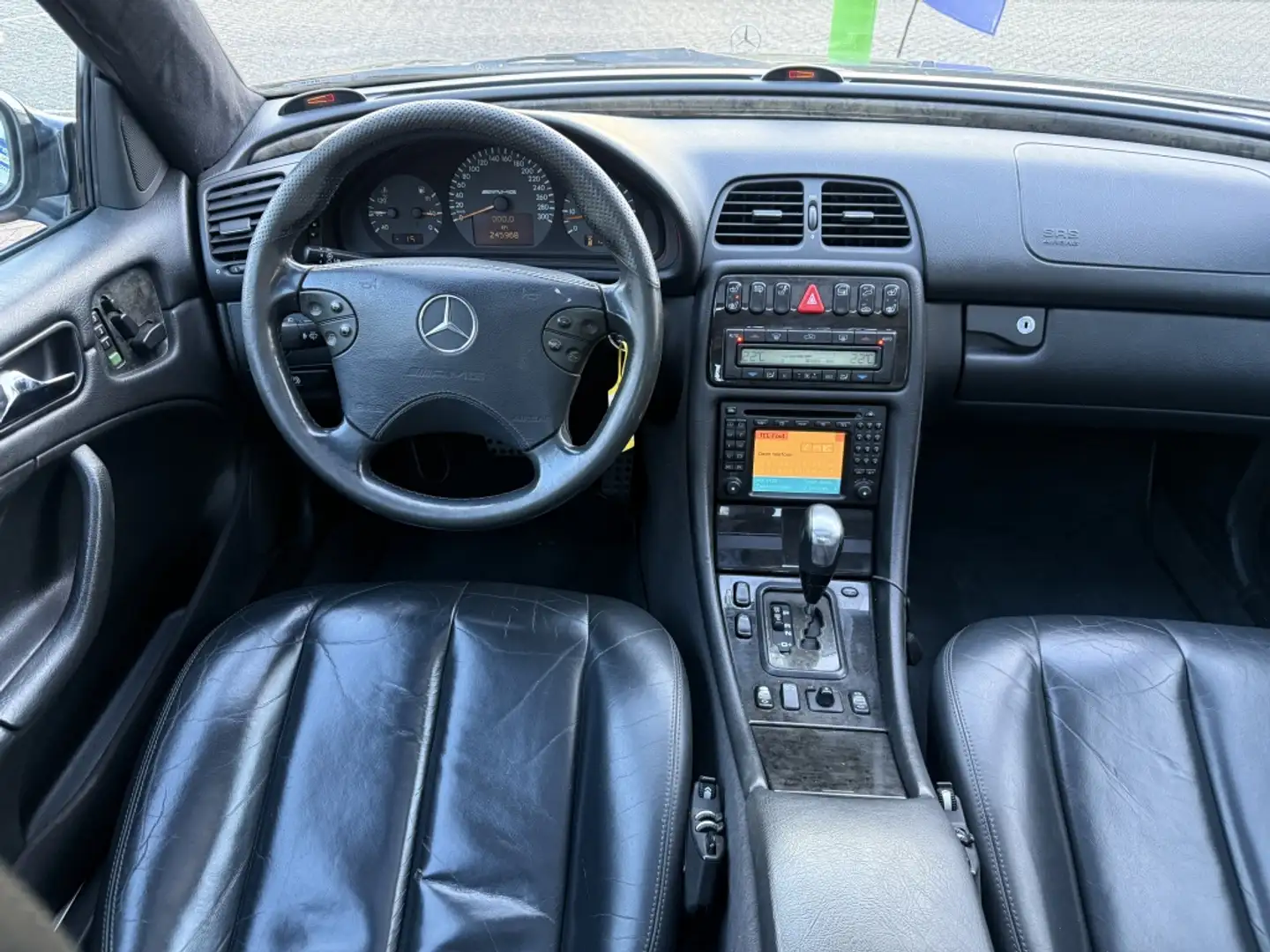 Mercedes-Benz CLK 55 AMG Coupé 5.4 liter V8 | €250,- KORTING+recent Nw APK Schwarz - 2