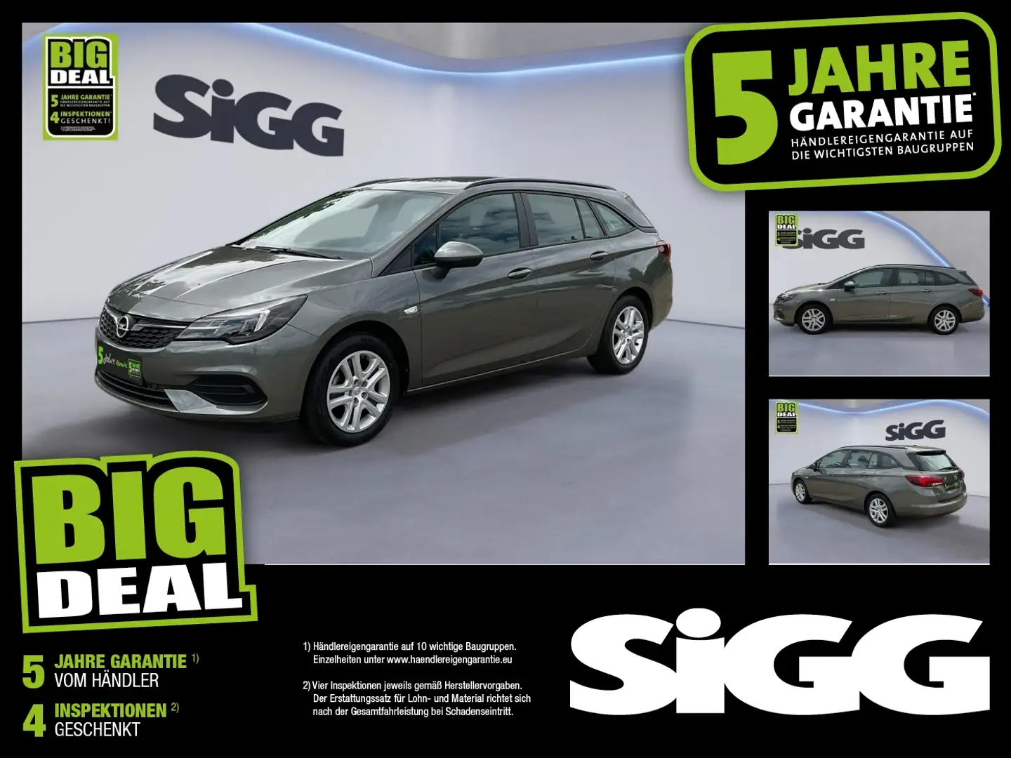 Opel Astra ST 1.2 Turbo Edition Kamera PDC DAB+ Grigio - 1
