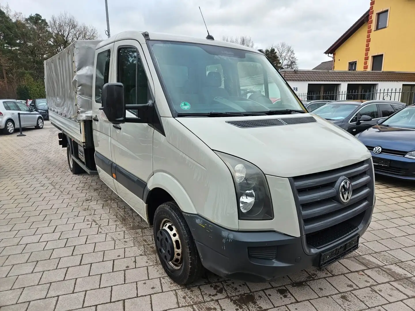 Volkswagen Crafter Pritsche 50 lang L3 Doppelkabine Grau - 1
