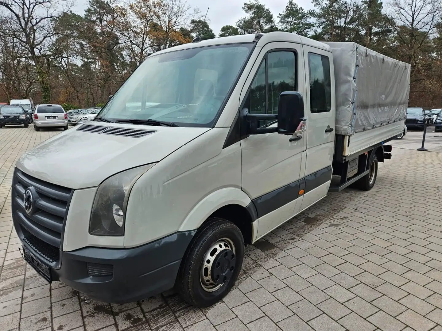 Volkswagen Crafter Pritsche 50 lang L3 Doppelkabine Grau - 2