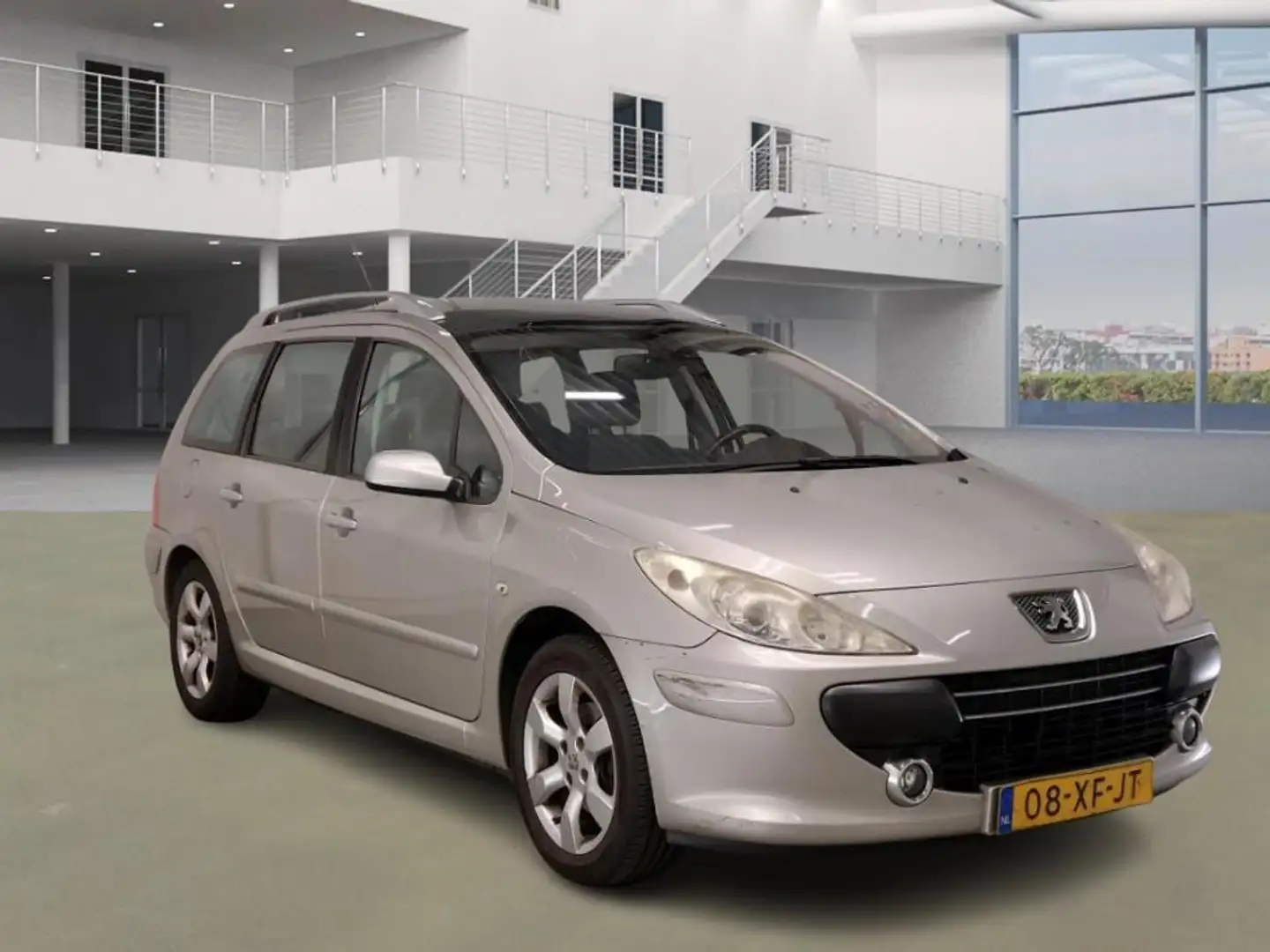 Peugeot 307 SW 1.6-16V Premium/7PERS/PANO/CRUISE/AIRCO/ Grijs - 2