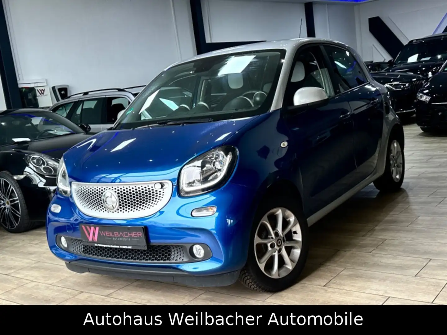 smart forFour forfour Passion *Klima*Sitzheizung*Navi* Silber - 1