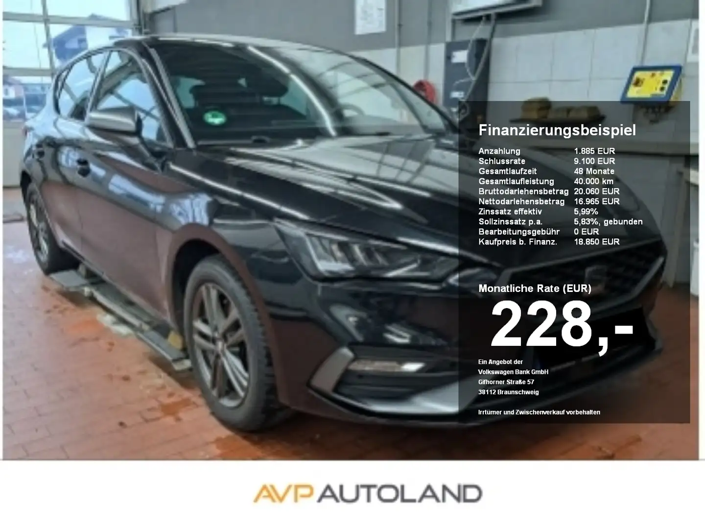 SEAT Leon 1.5 TSI FR | NAVI | LED | SITZHEIZUNG | Zwart - 1
