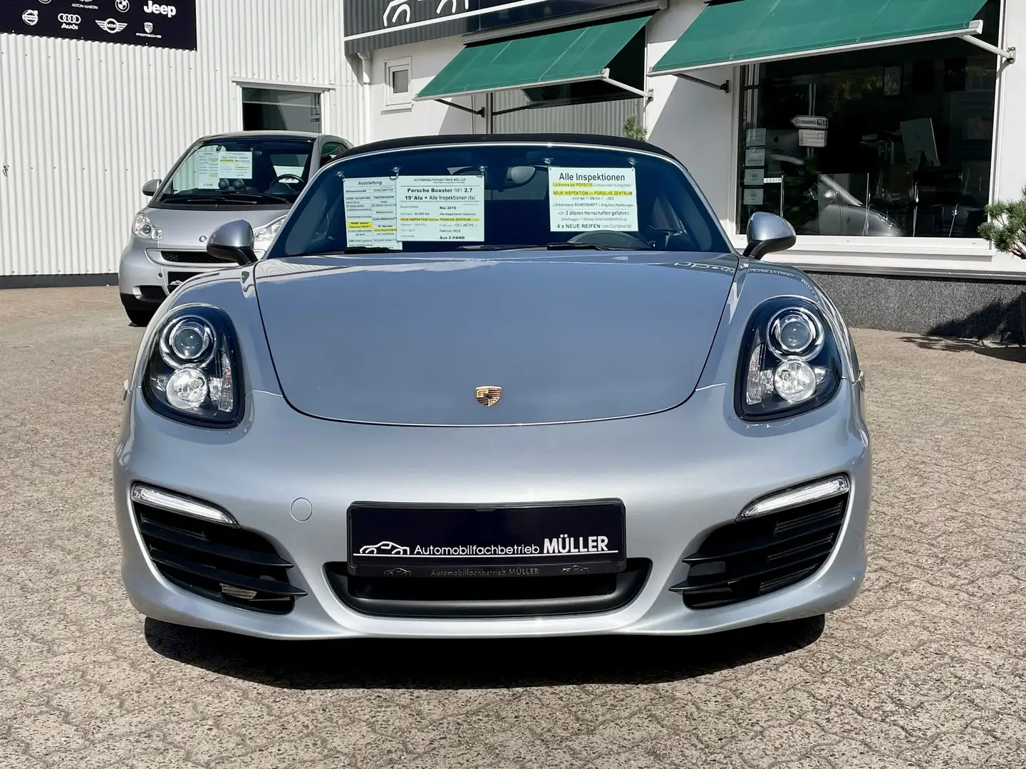 Porsche Boxster Boxster 2.7 +19"Alu+Makelloser JAHRESWAGENZUSTAND! Silber - 2