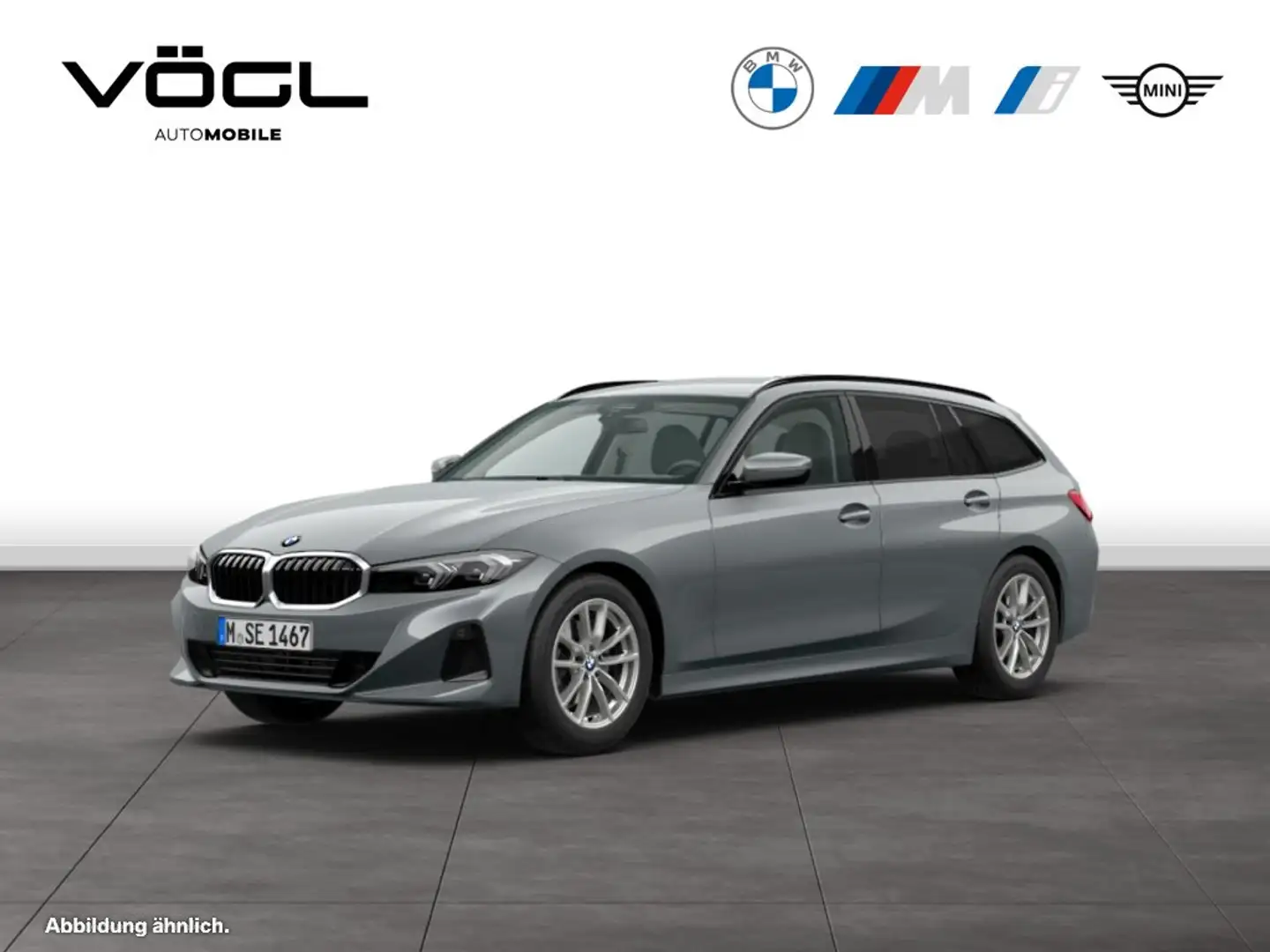 BMW 320 d xDrive Touring Driv.Ass. Tempomat Grigio - 1