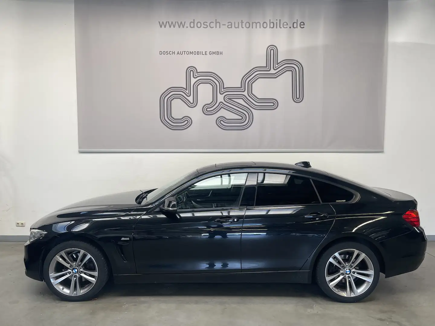 BMW 420 d xDr Sport Line/SpoSi/EGSD/Bi-Xen/LEDER Schwarz - 1
