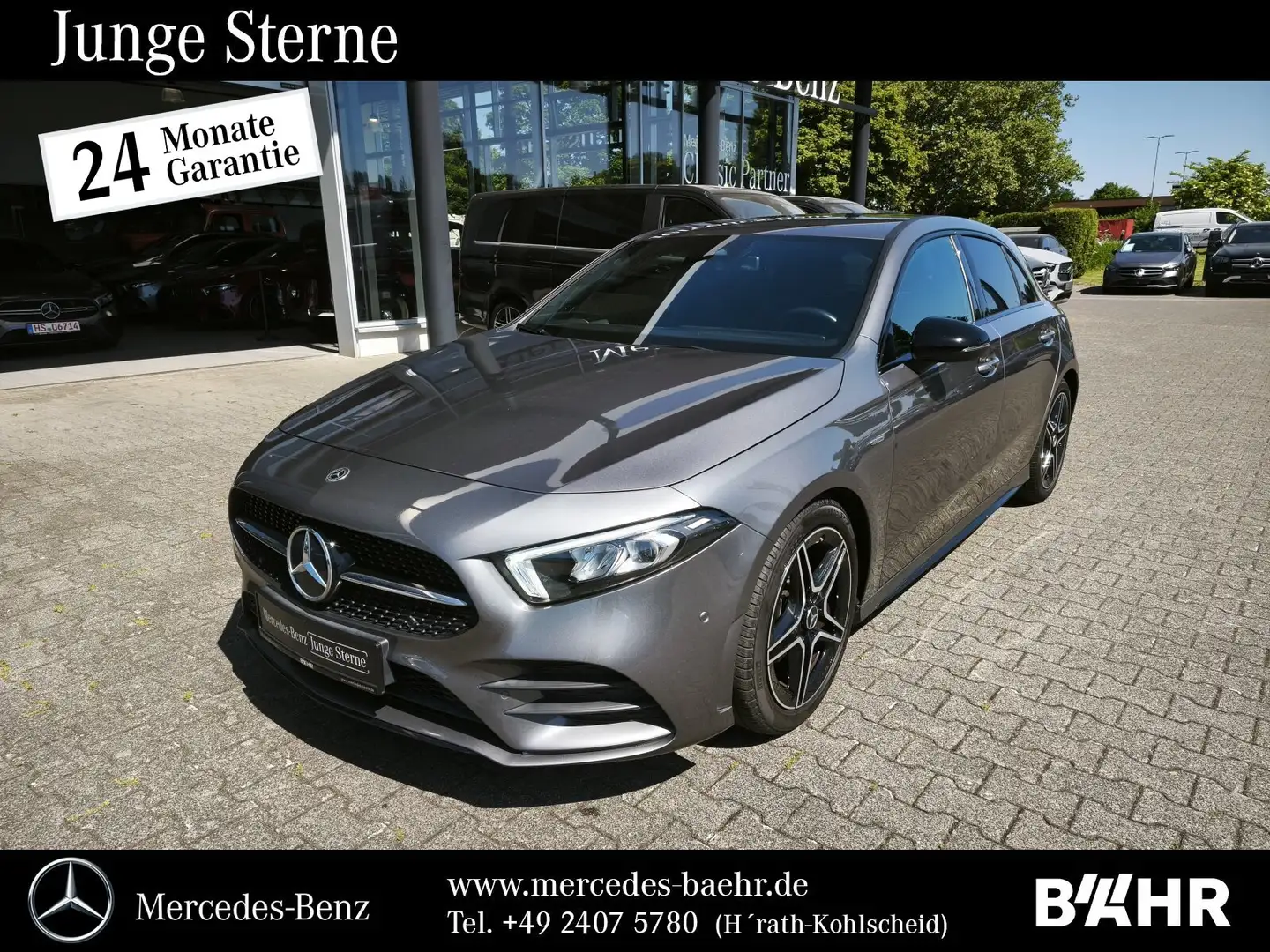 Mercedes-Benz A 180 A 180 AMG+Night/MBUX-Navi/LED/Parktr.+RFK/LMR18" Grau - 1