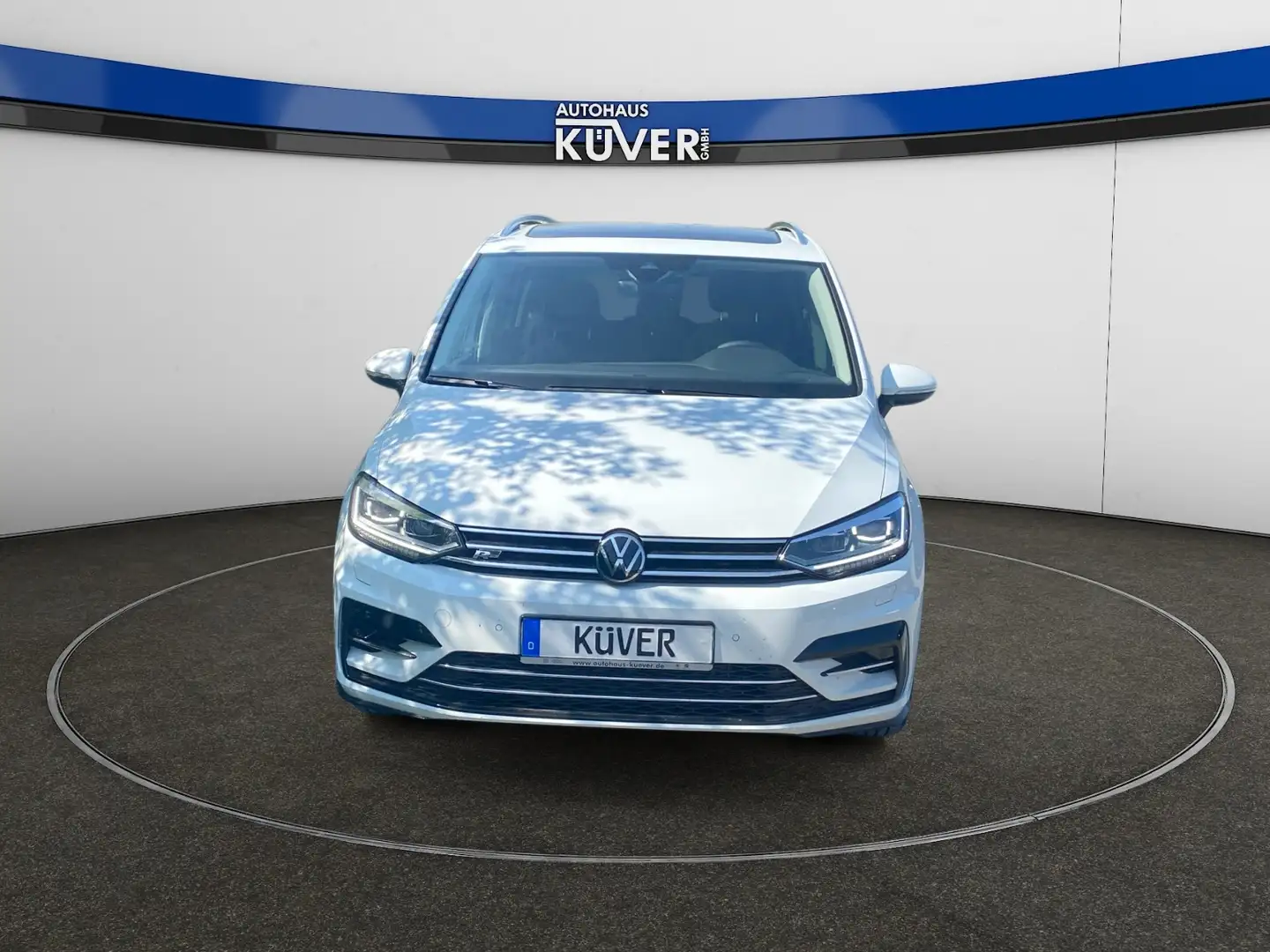 Volkswagen Touran R-Line 2,0 TDI DSG Navi+ACC+AHK+Pano+7S Wit - 2