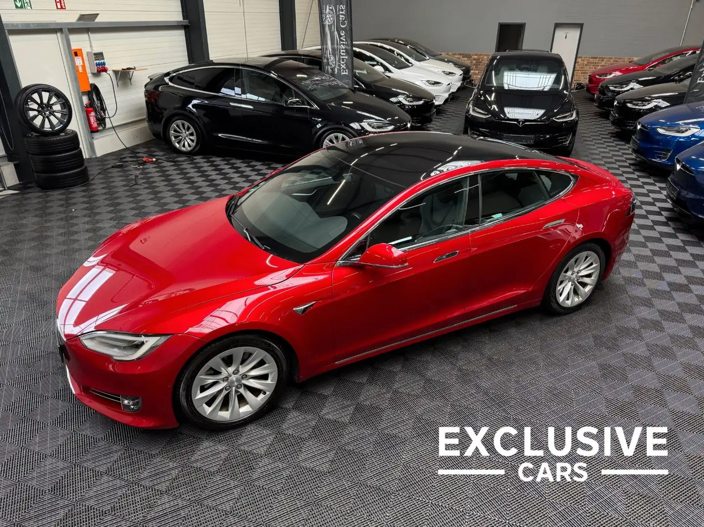 Tesla Model S MODEL S LONG RANGE RAVEN | AP3.0 | HEPA | MCU2 | Rojo - 1