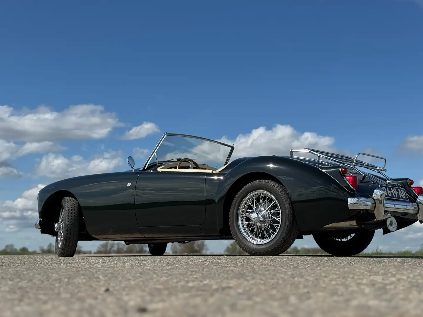 MG MGA Roadster - 5 versnellingen! - topstaat Verde - 2
