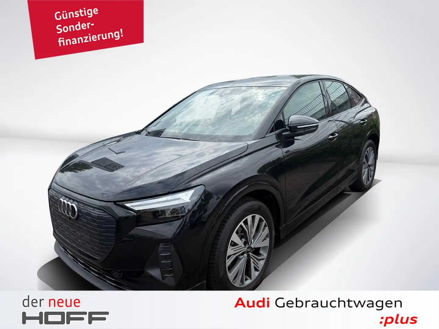 Audi Q4 e-tron Sportback 35 Navi Plus ACC 19Zoll Schwarz - 1