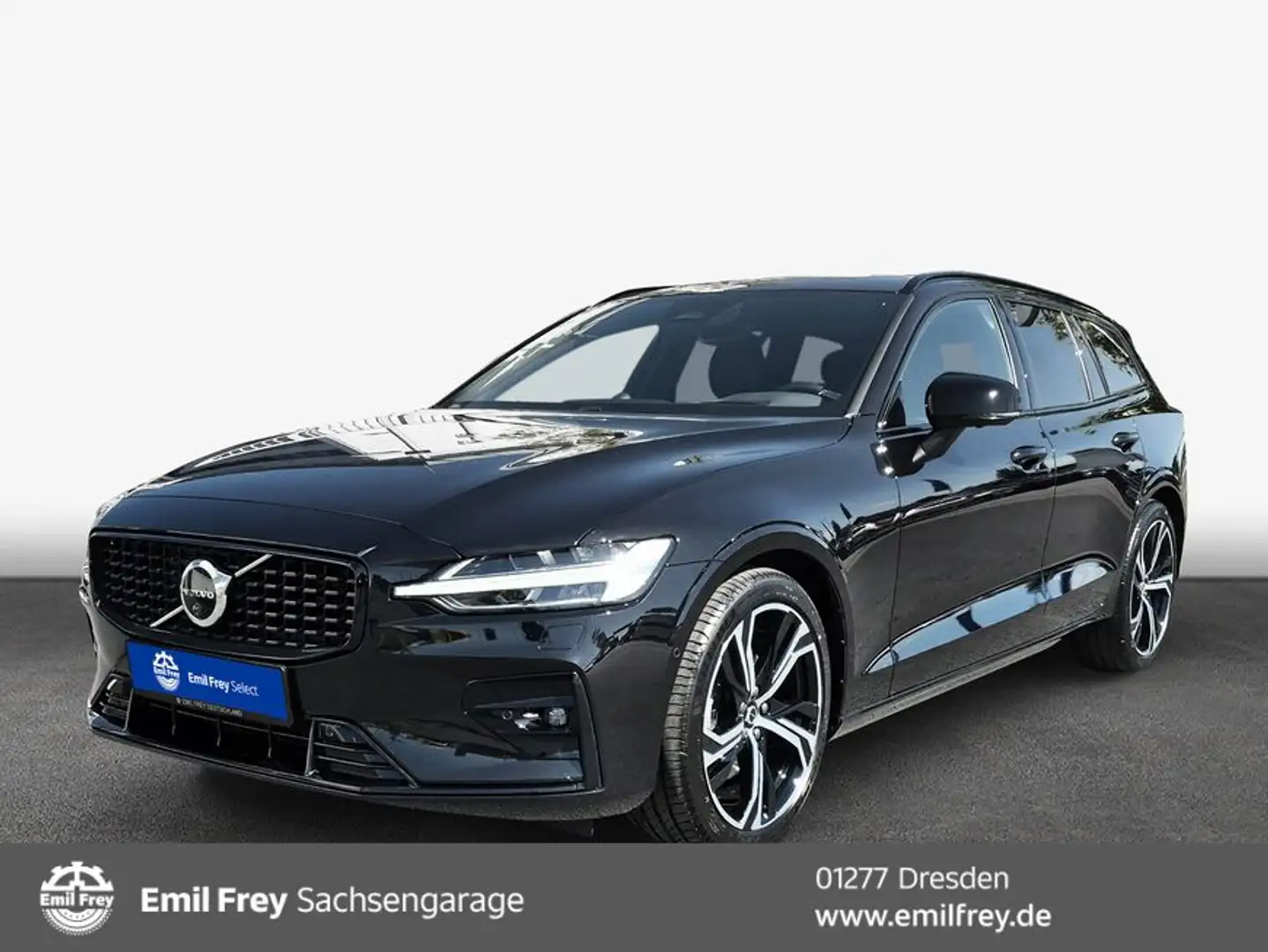 Volvo V60 B4 B DKG Ultra Dark Pano*360°-Cam Černá - 1