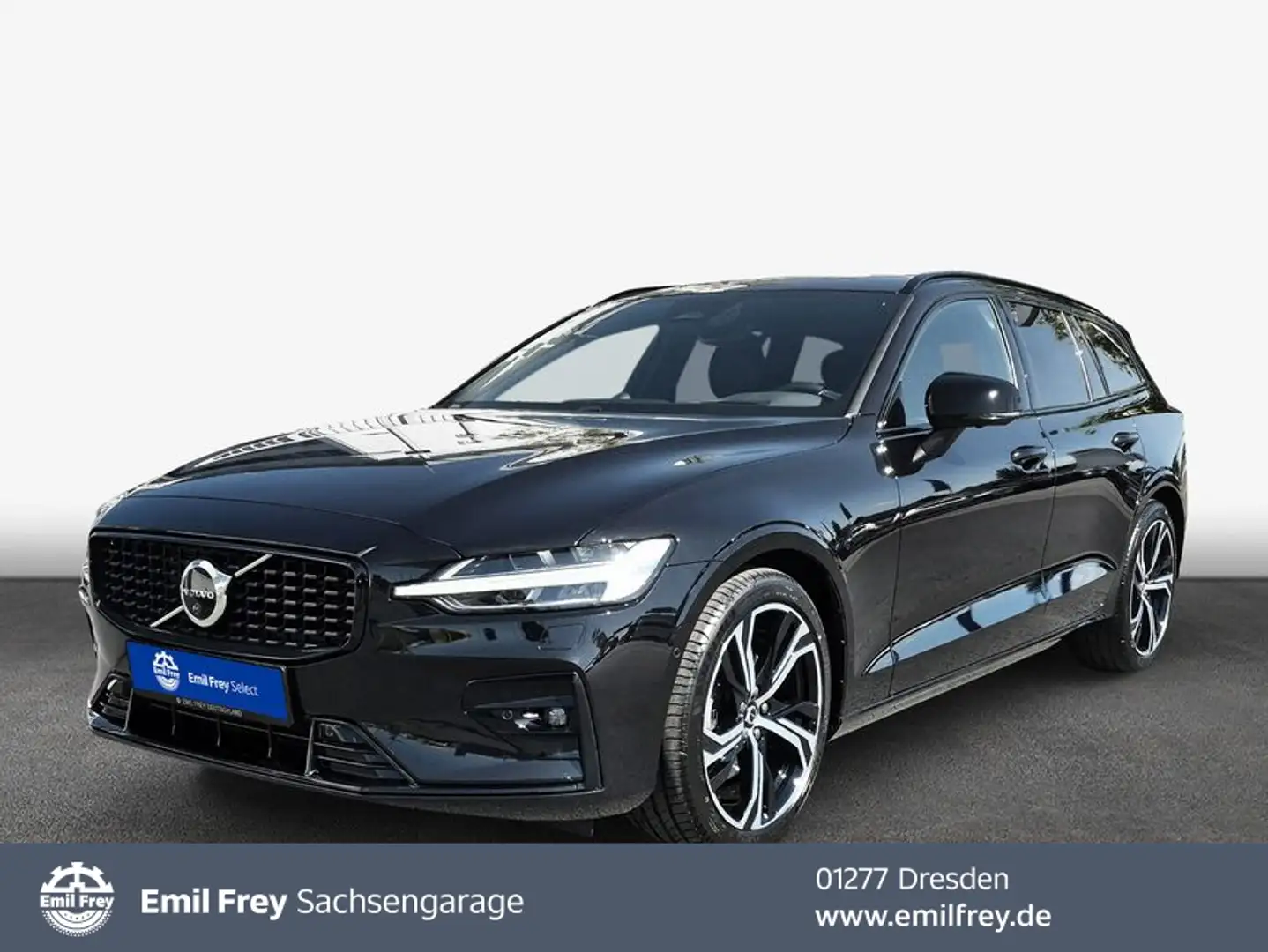 Volvo V60 B4 B DKG Ultra Dark Pano*360°-Cam Schwarz - 1