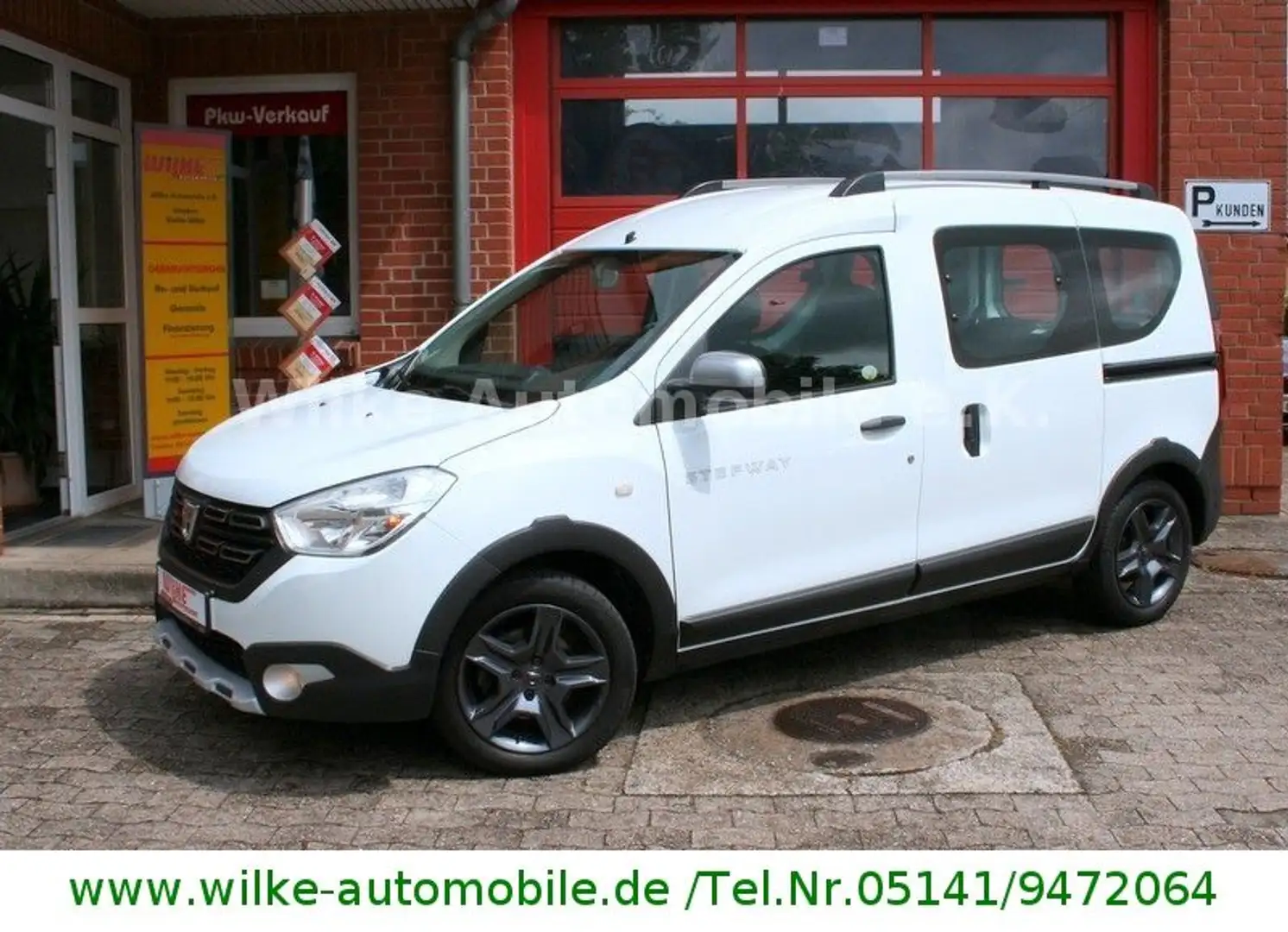 Dacia Dokker Stepway Celebration+1.Hand+Navi+70.000 KM Bianco - 1