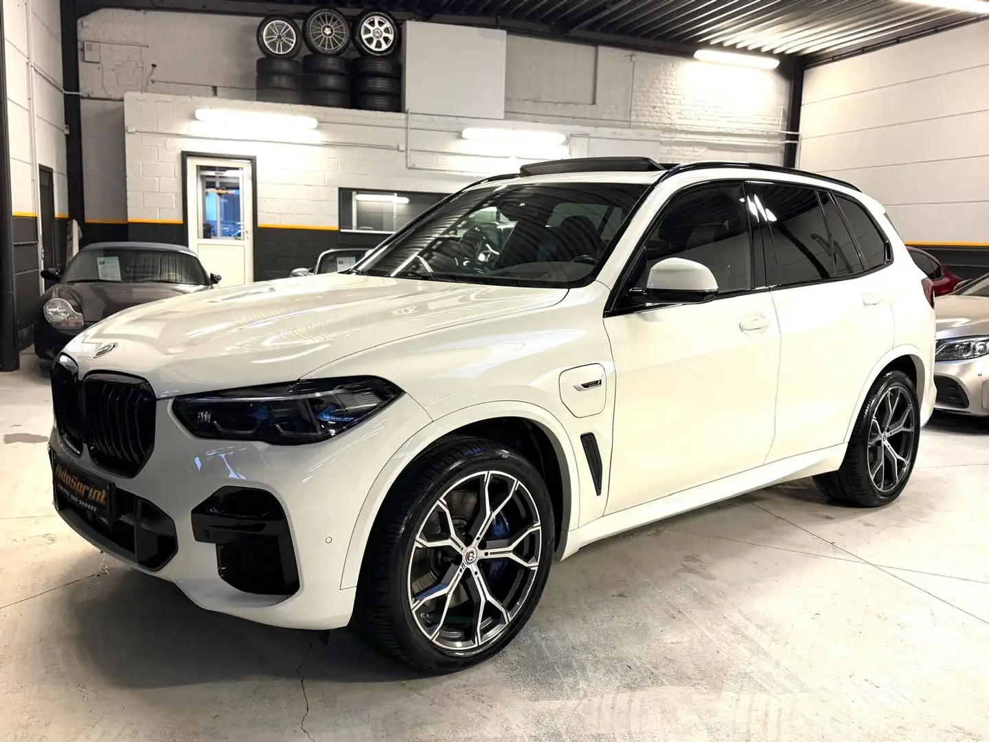BMW X5 PACK M TVA  PANO SKY LOUNGE HARMAN HEAD UP Blanc - 2