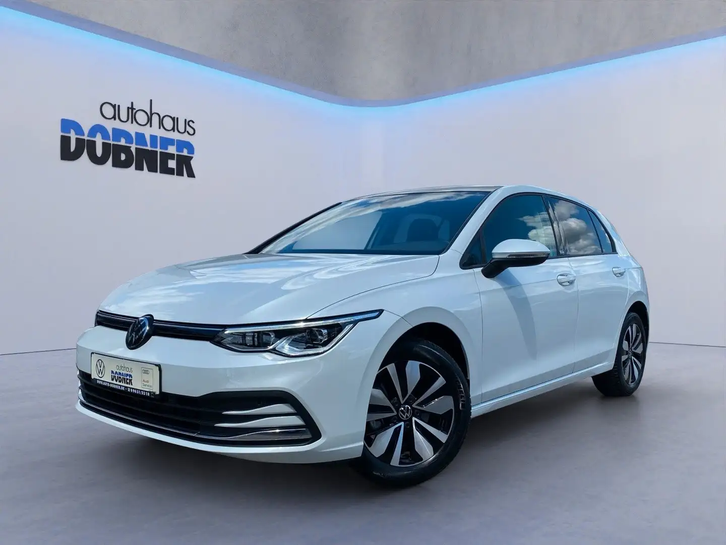 Volkswagen Golf VIII 1.5 TSI MOVE MATRIX+PANO+ACC+NAVI+DAB+ Weiß - 1