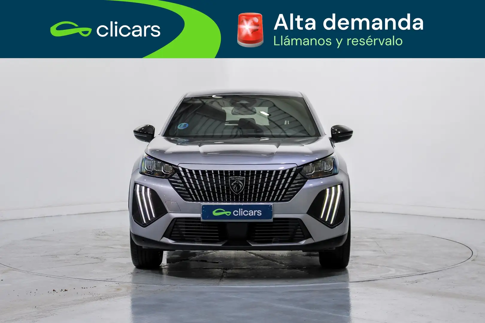 Peugeot 2008 Hybrid 136 Allure eDCS6 Gris - 2